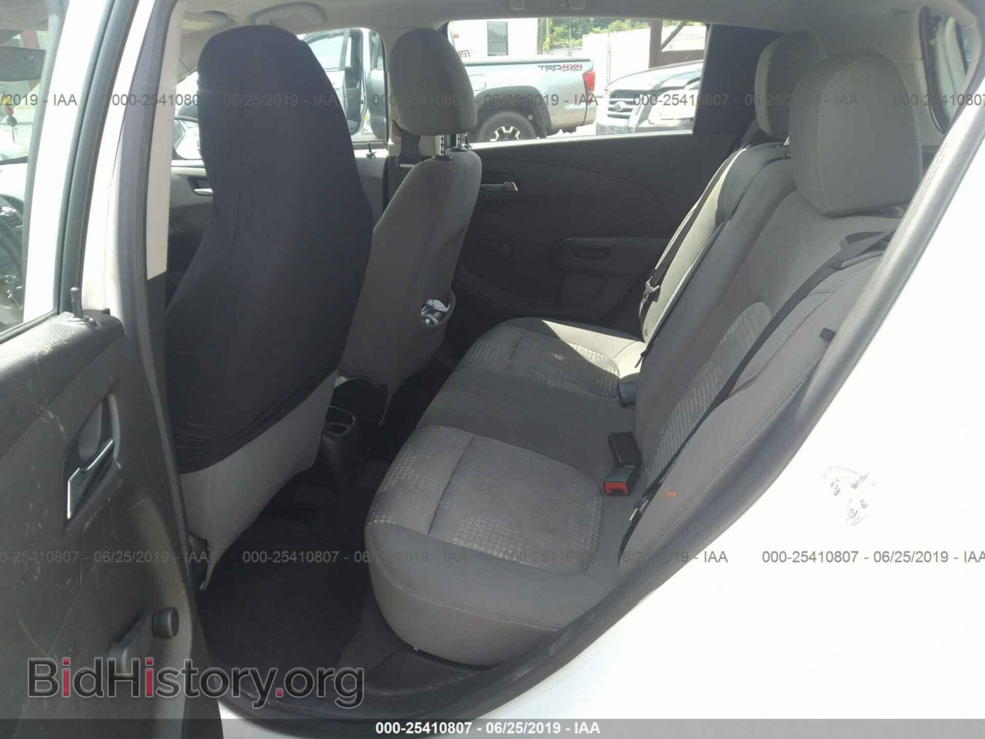 2012 CHEVROLET SONIC - VIN: 1G1JA6SH7C4162933 - Фото 8
