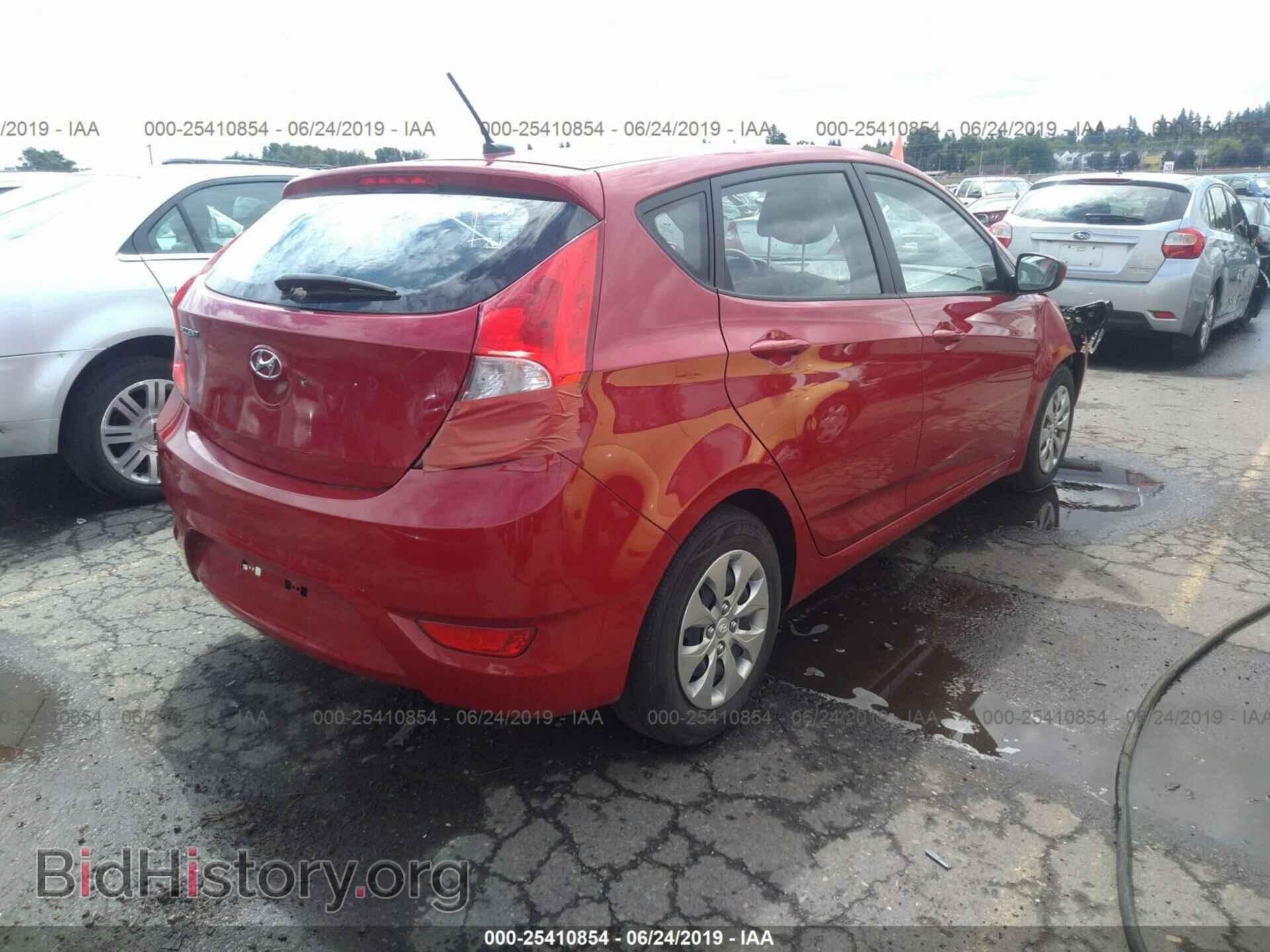 2016 HYUNDAI ACCENT - VIN: KMHCT5AE0GU280397 - Фото 4