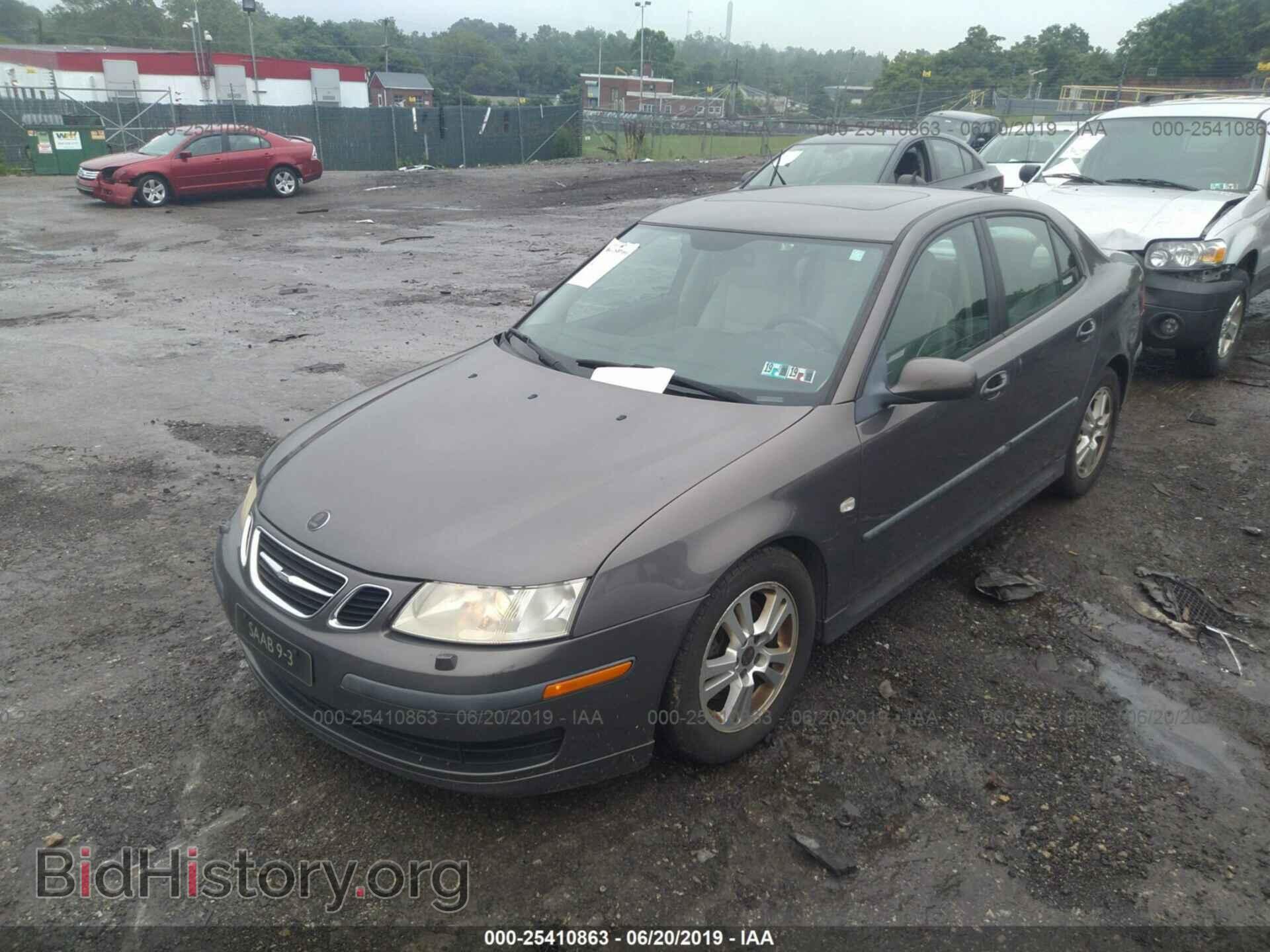 2007 Saab 9-3 - VIN: YS3FD49Y071015898 - Фото 2