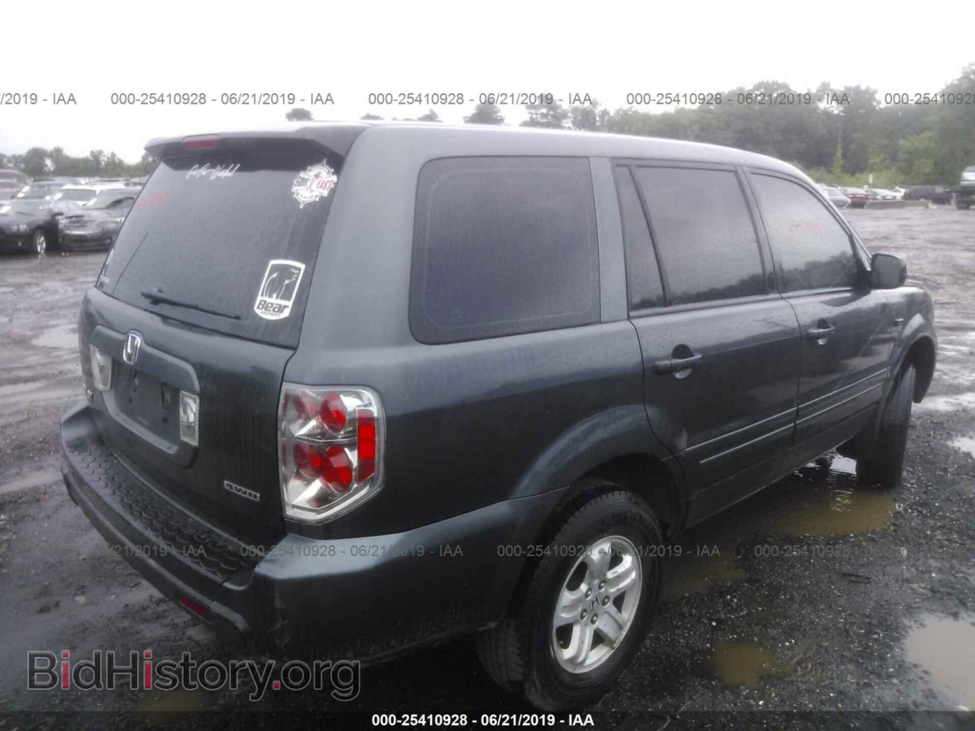 2006 HONDA PILOT - VIN: 2HKYF181X6H547891 - Фото 4