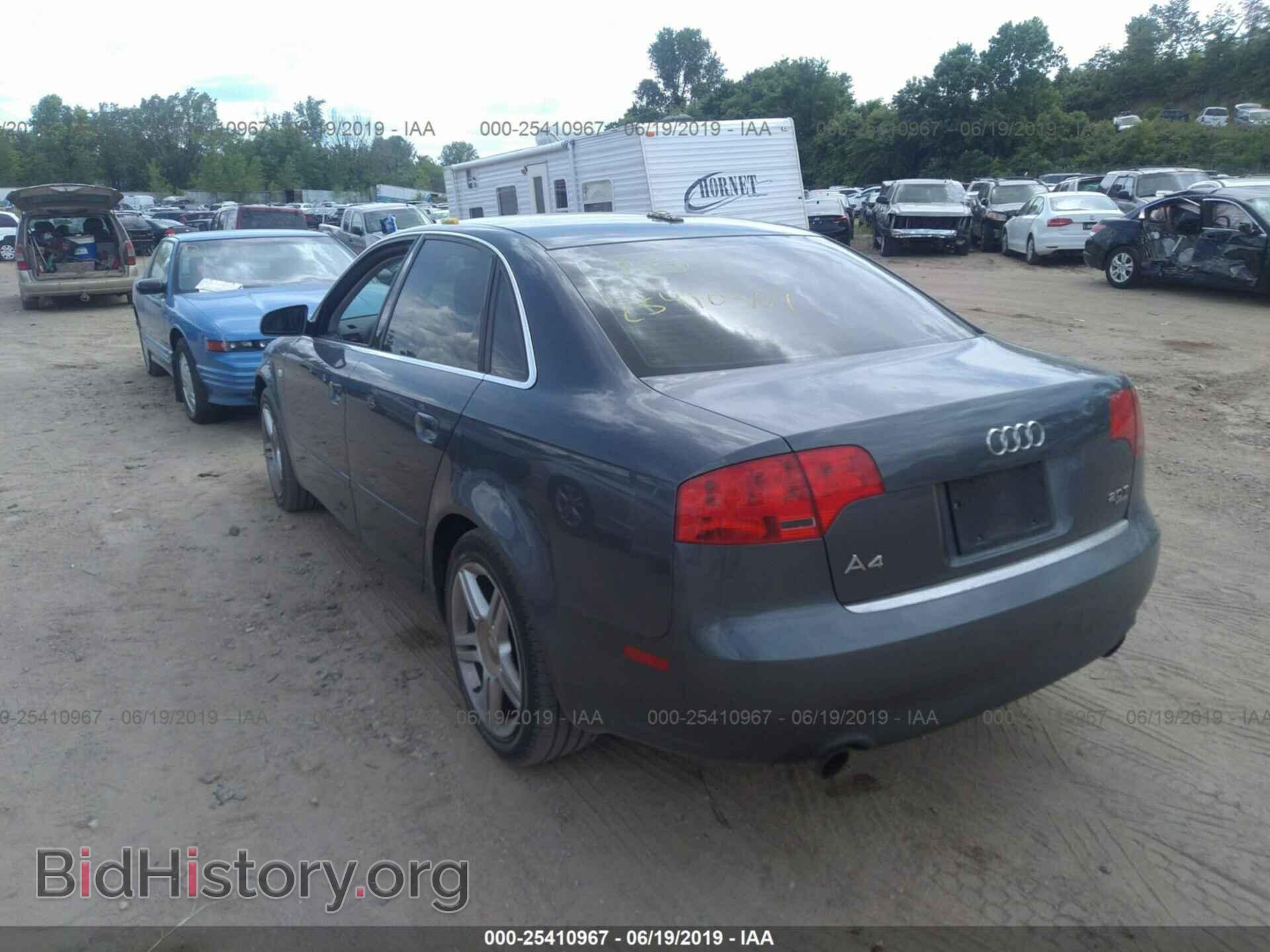 2006 AUDI A4 - VIN: WAUDF78E66A205475 - Фото 3