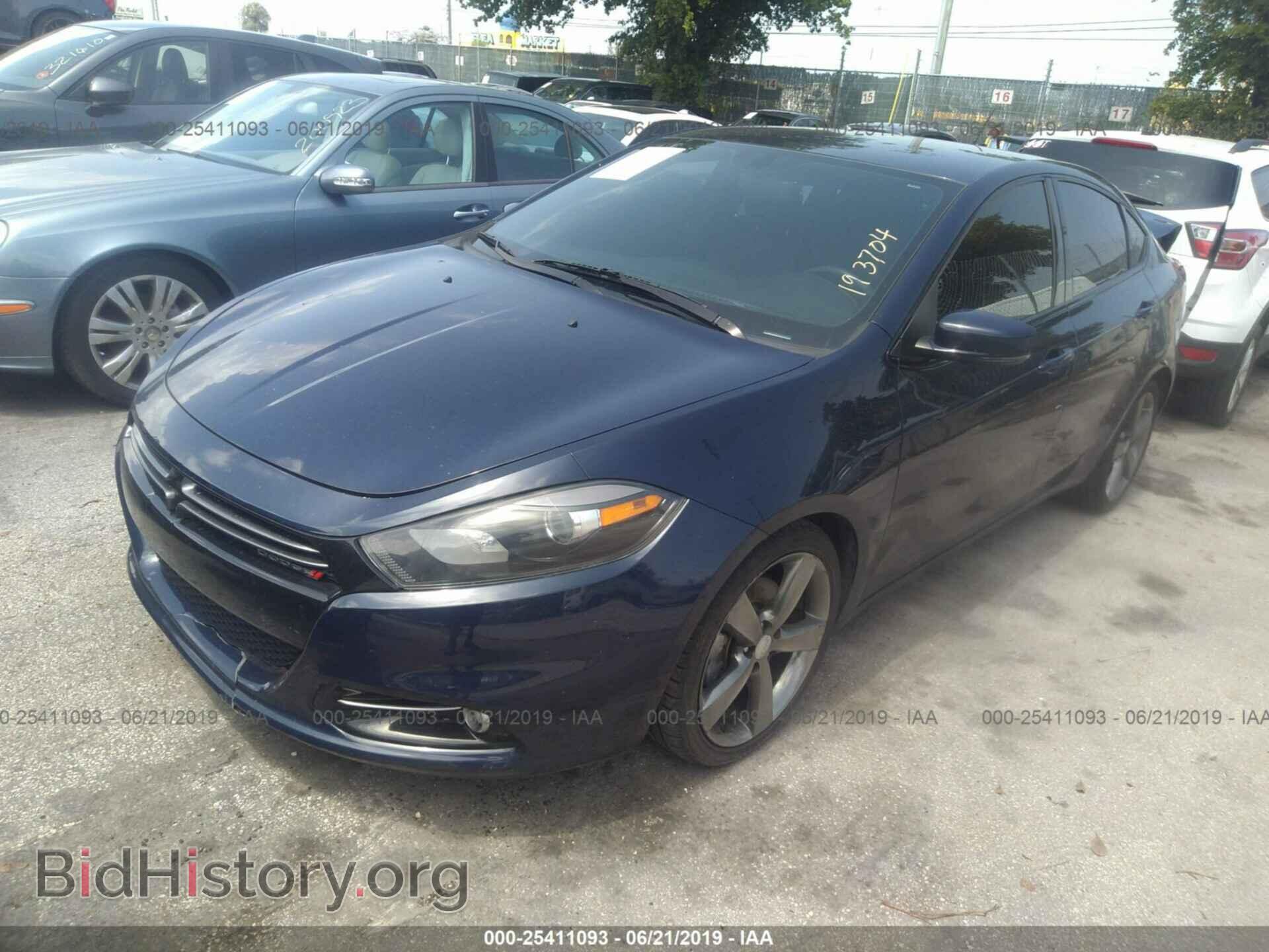 2015 DODGE DART - VIN: 1C3CDFEB5FD193704 - Фото 2