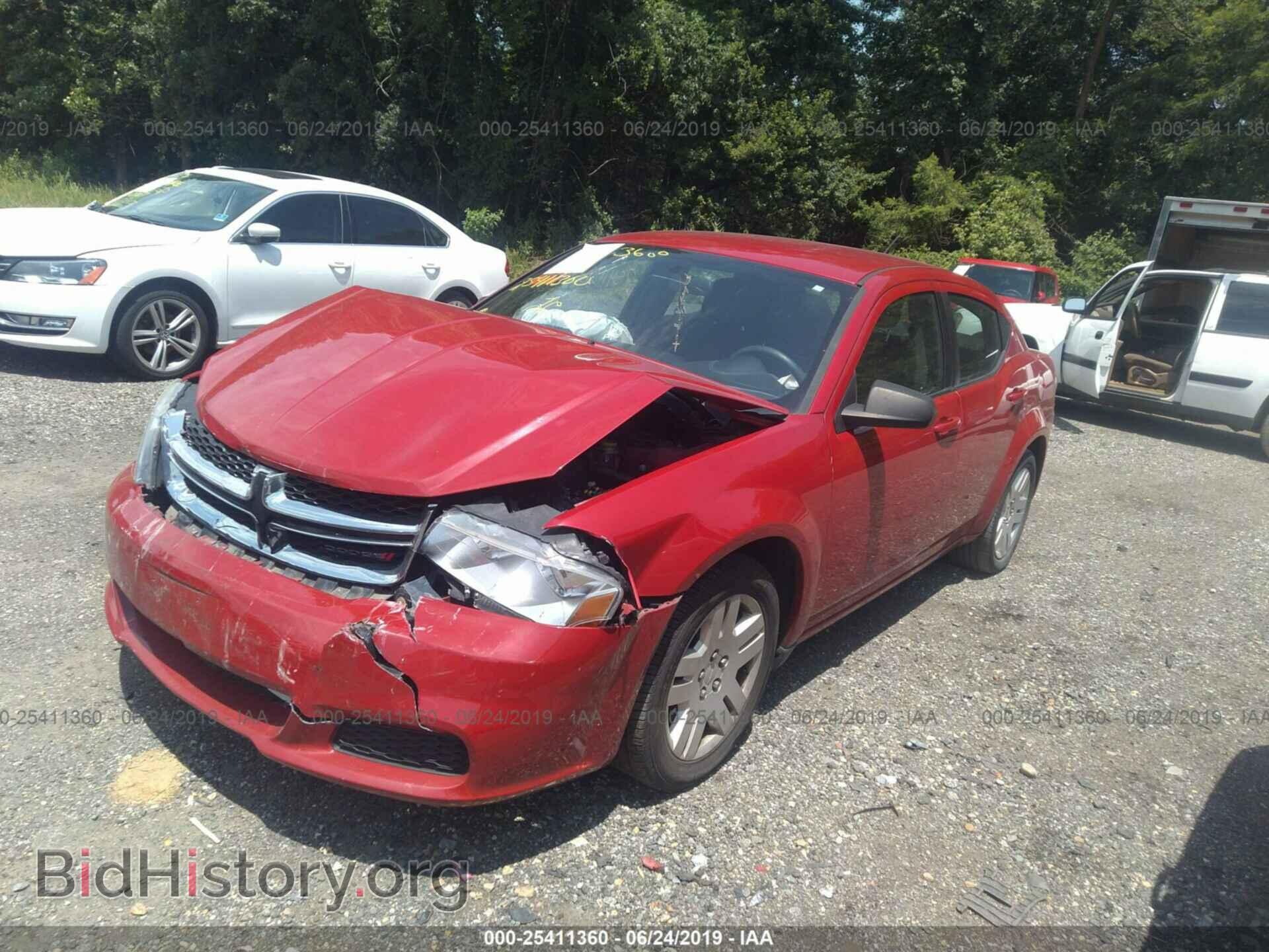 2012 DODGE AVENGER - VIN: 1C3CDZAB4CN286047 - Фото 2