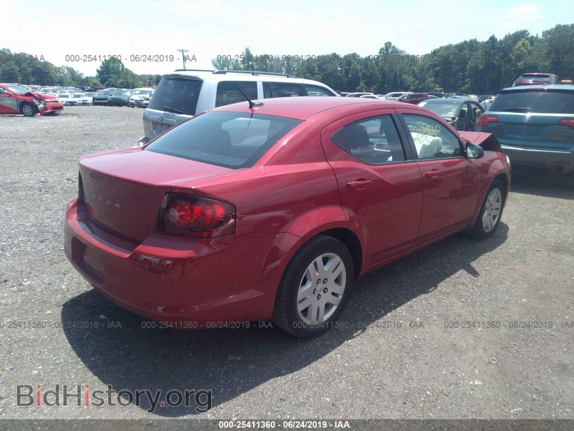 2012 DODGE AVENGER - VIN: 1C3CDZAB4CN286047 - Фото 4