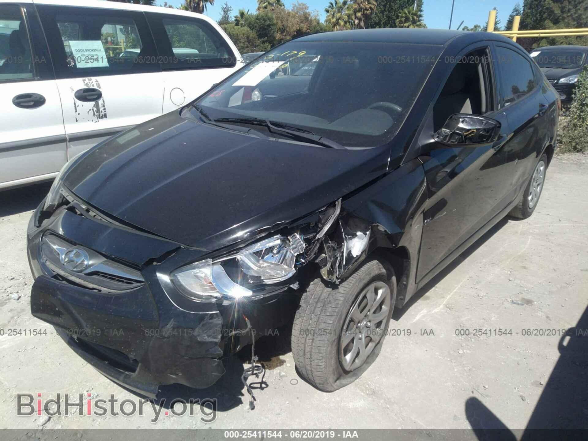 2013 HYUNDAI ACCENT - VIN: KMHCT4AE2DU472166 - Фото 2