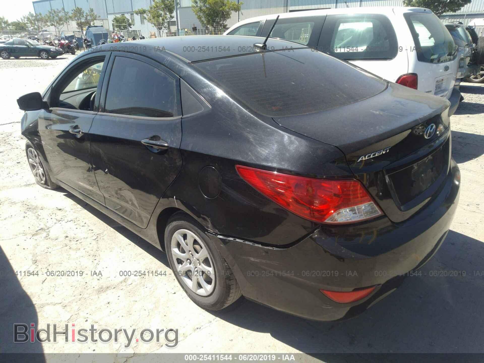 2013 HYUNDAI ACCENT - VIN: KMHCT4AE2DU472166 - Фото 3