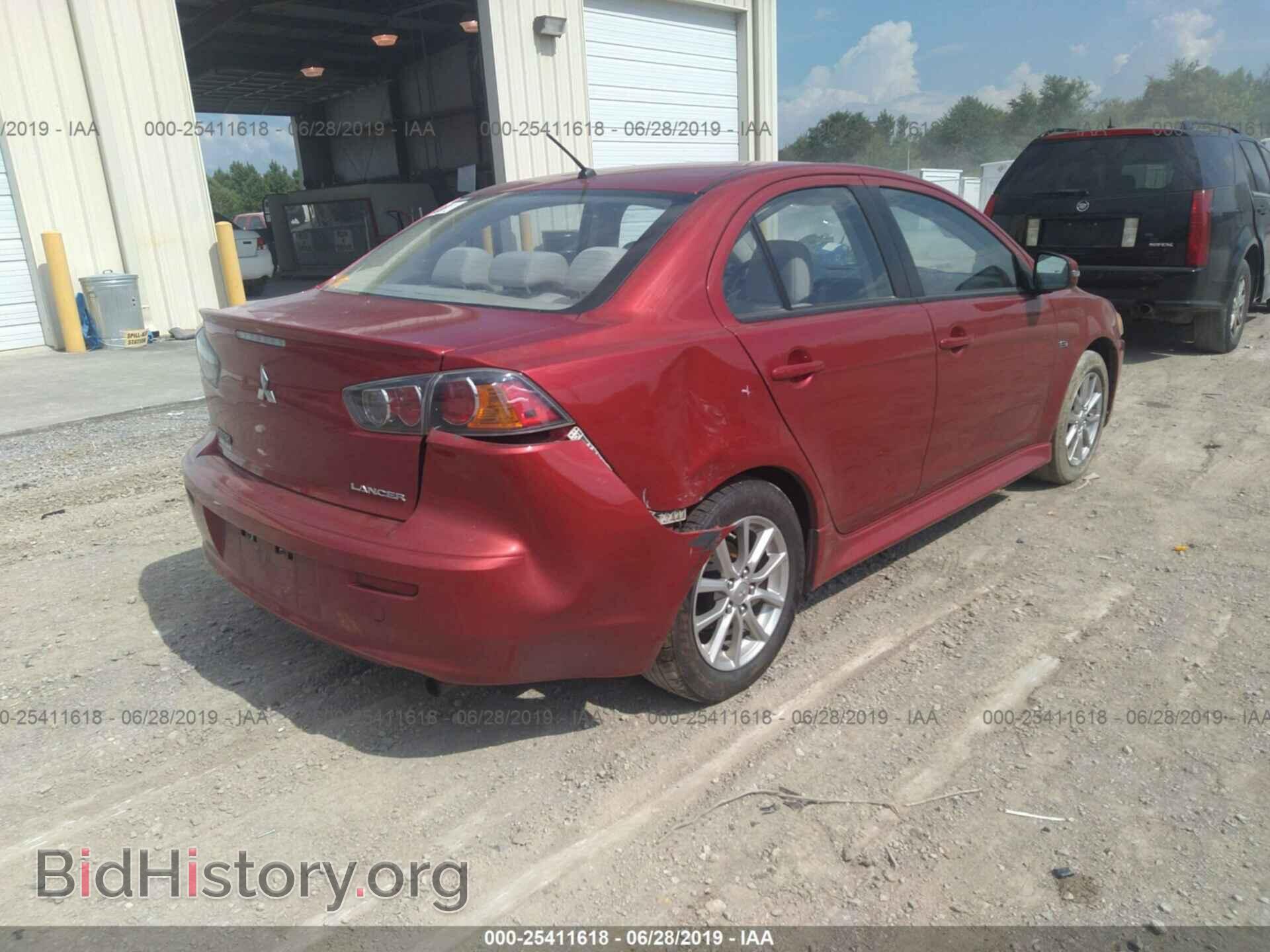 2016 MITSUBISHI LANCER - VIN: JA32U2FU8GU000865 - Фото 4