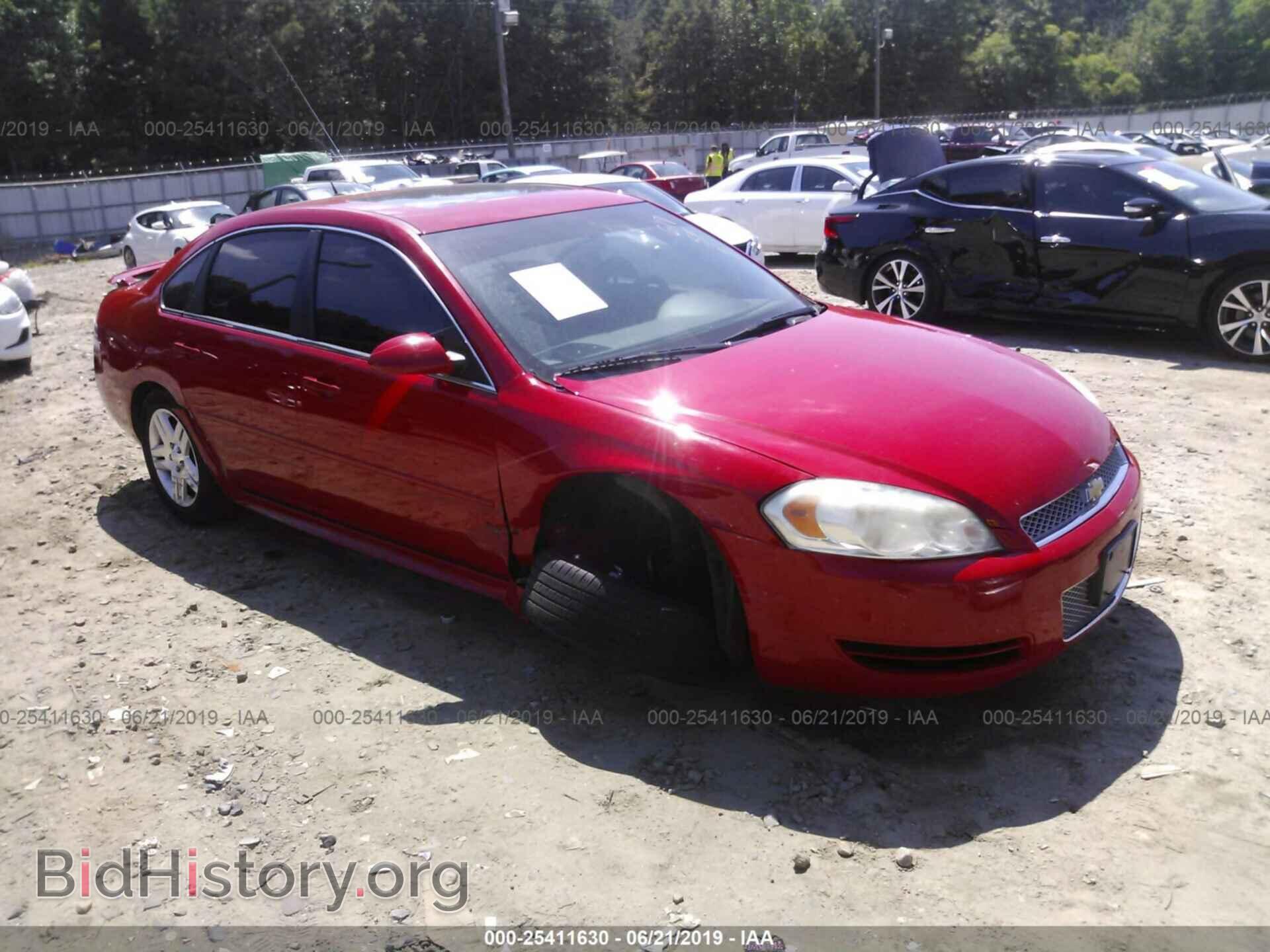 Фотография 2G1WG5E38D1142654 - CHEVROLET IMPALA 2013