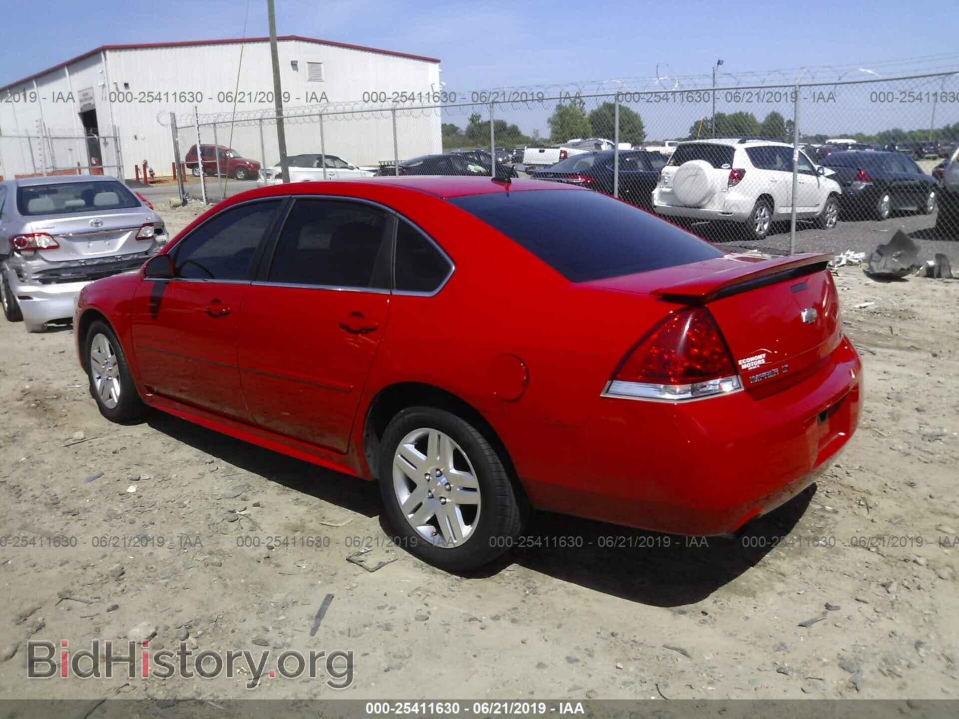 2013 CHEVROLET IMPALA - VIN: 2G1WG5E38D1142654 - Фото 3