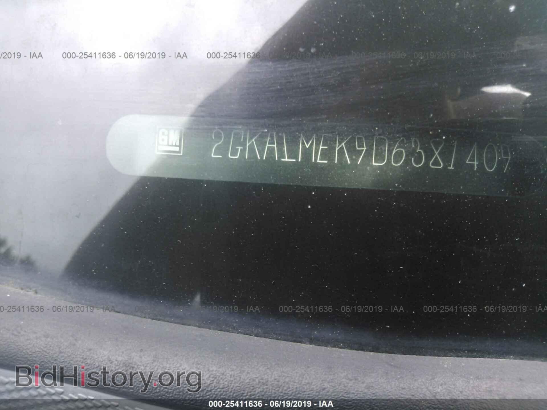 2013 GMC TERRAIN - VIN: 2GKALMEK9D6381409 - Photo 9