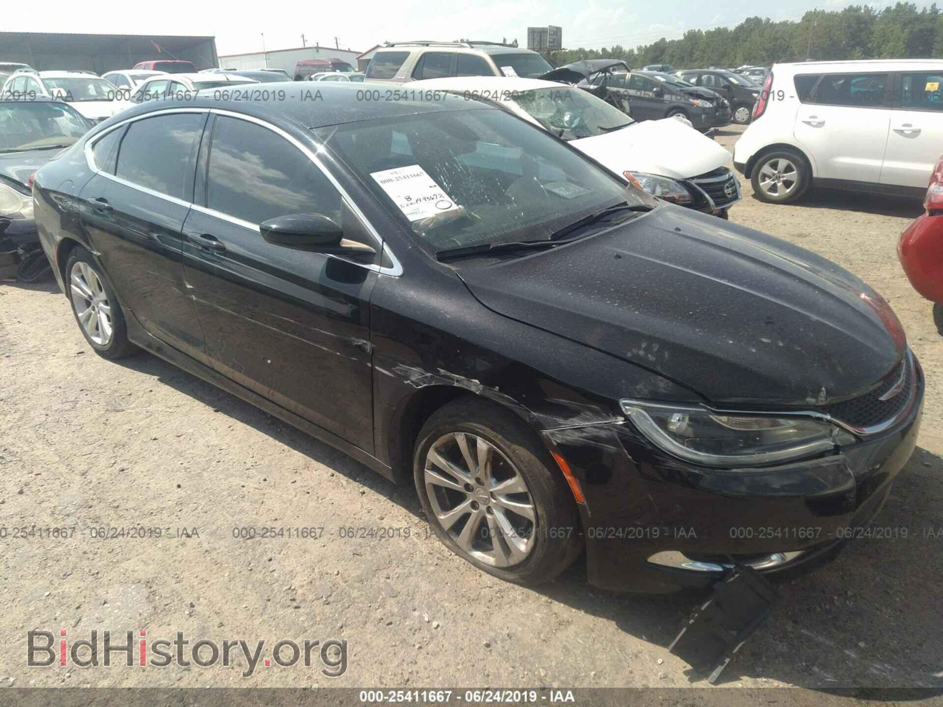 Фотография 1C3CCCAB8FN586839 - CHRYSLER 200 2015