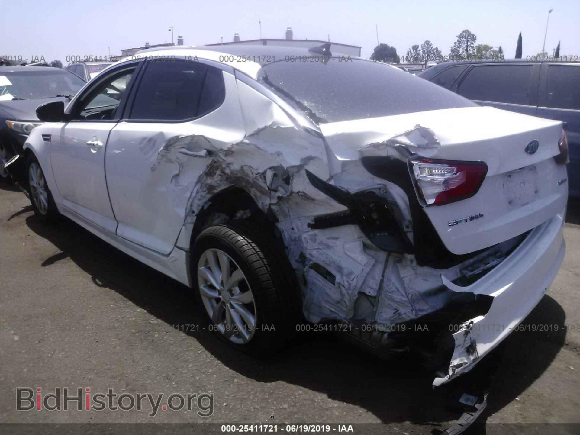 2015 KIA OPTIMA - VIN: 5XXGN4A72FG395292 - Фото 3