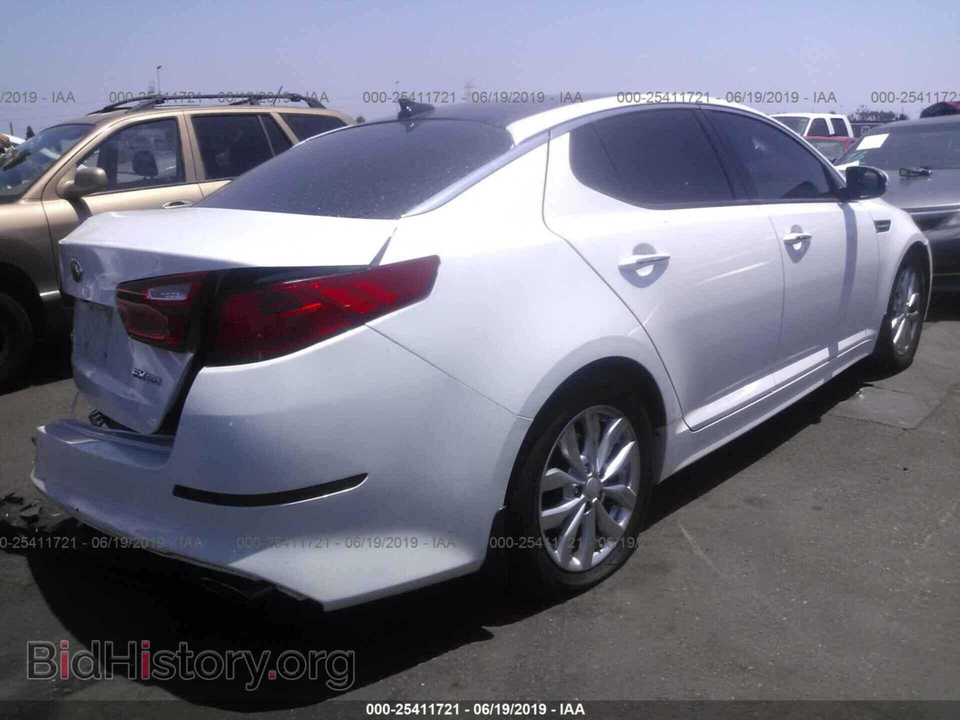 2015 KIA OPTIMA - VIN: 5XXGN4A72FG395292 - Фото 4