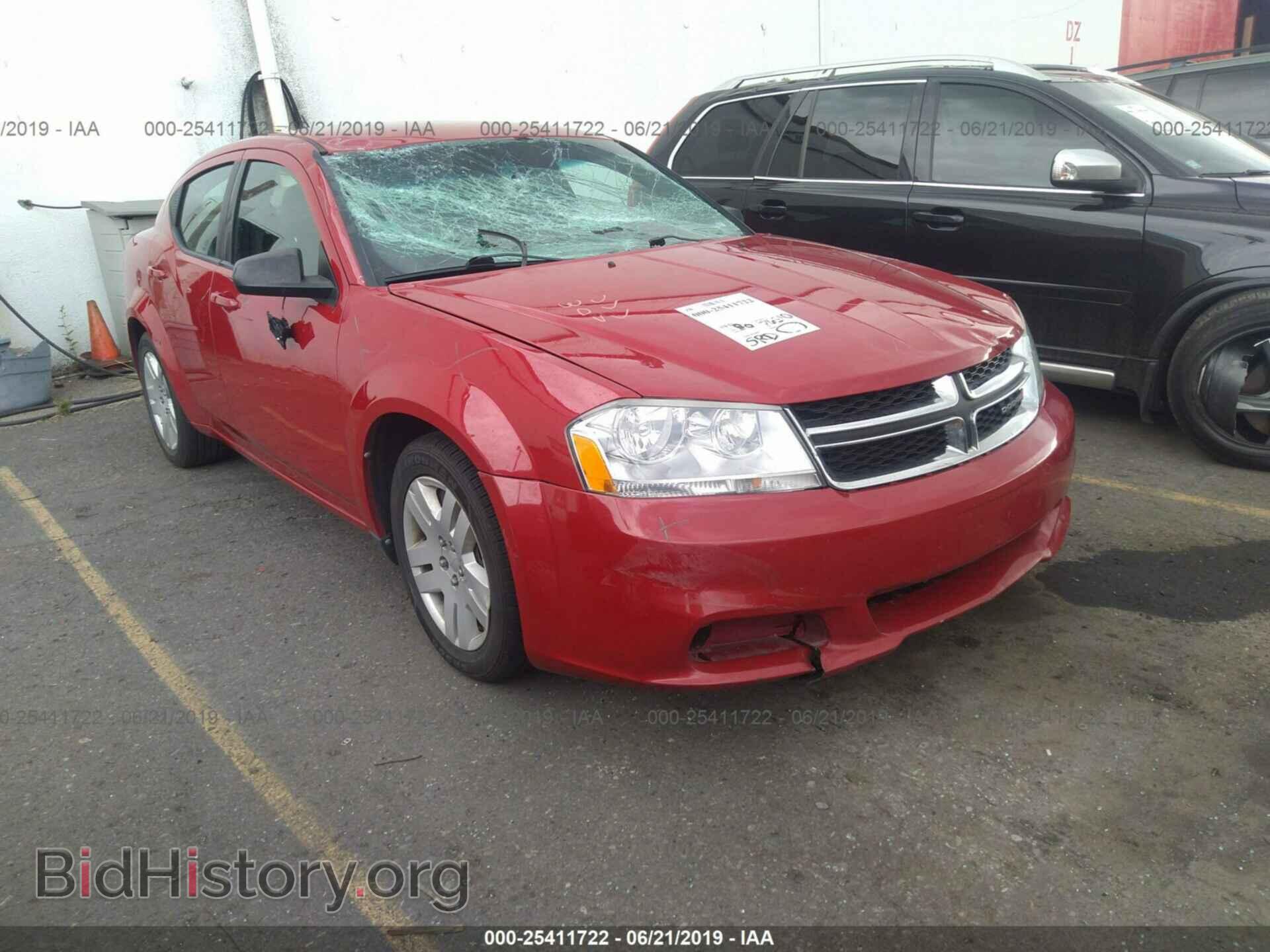 Фотография 1C3CDZAB8DN638094 - DODGE AVENGER 2013