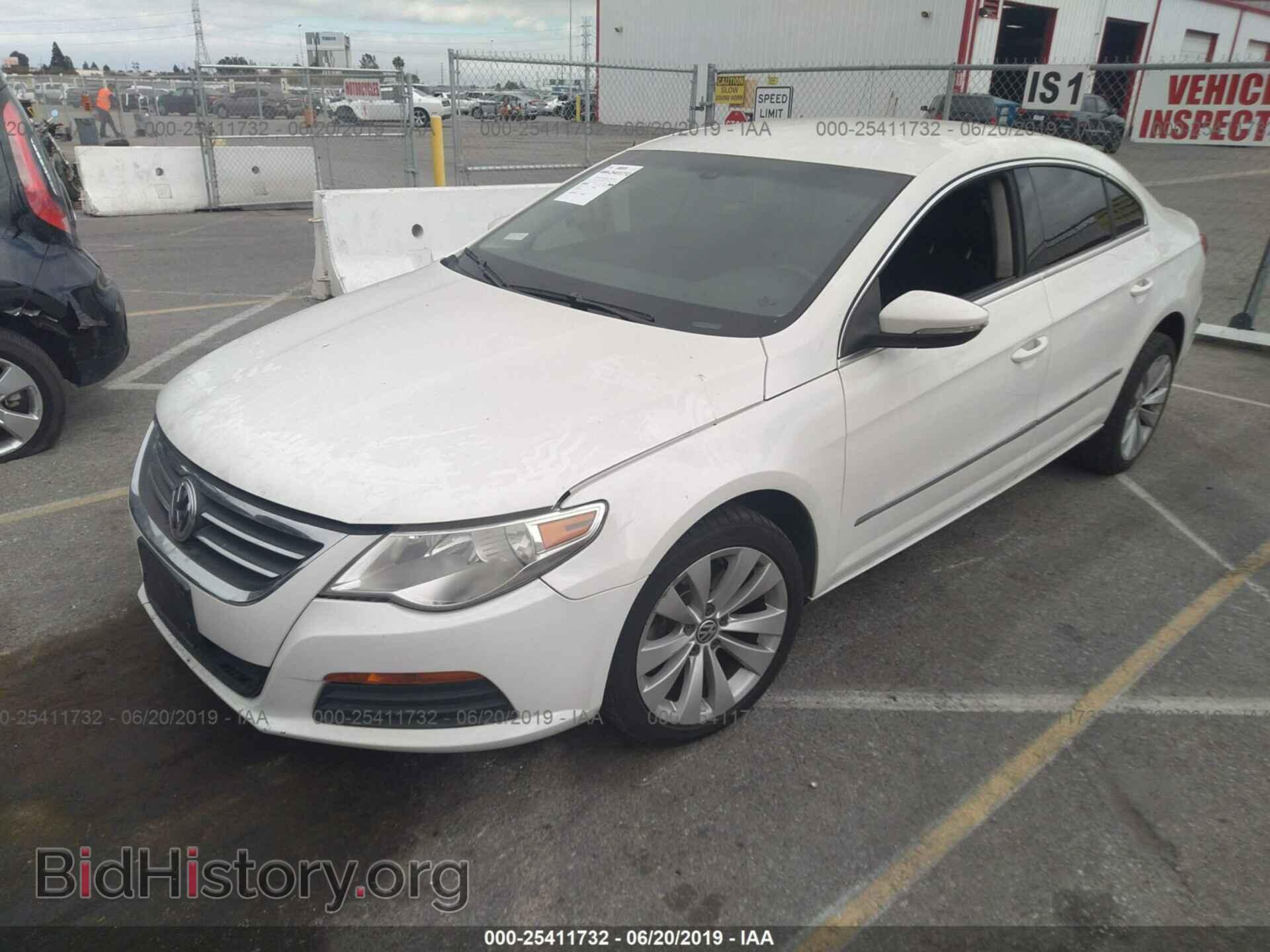 2011 VOLKSWAGEN CC - VIN: WVWMP7AN9BE718216 - Фото 2