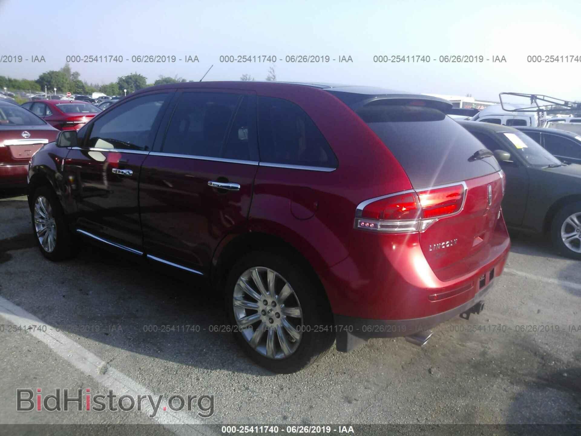 2012 LINCOLN MKX - VIN: 2LMDJ6JK8CBL07923 - Фото 3