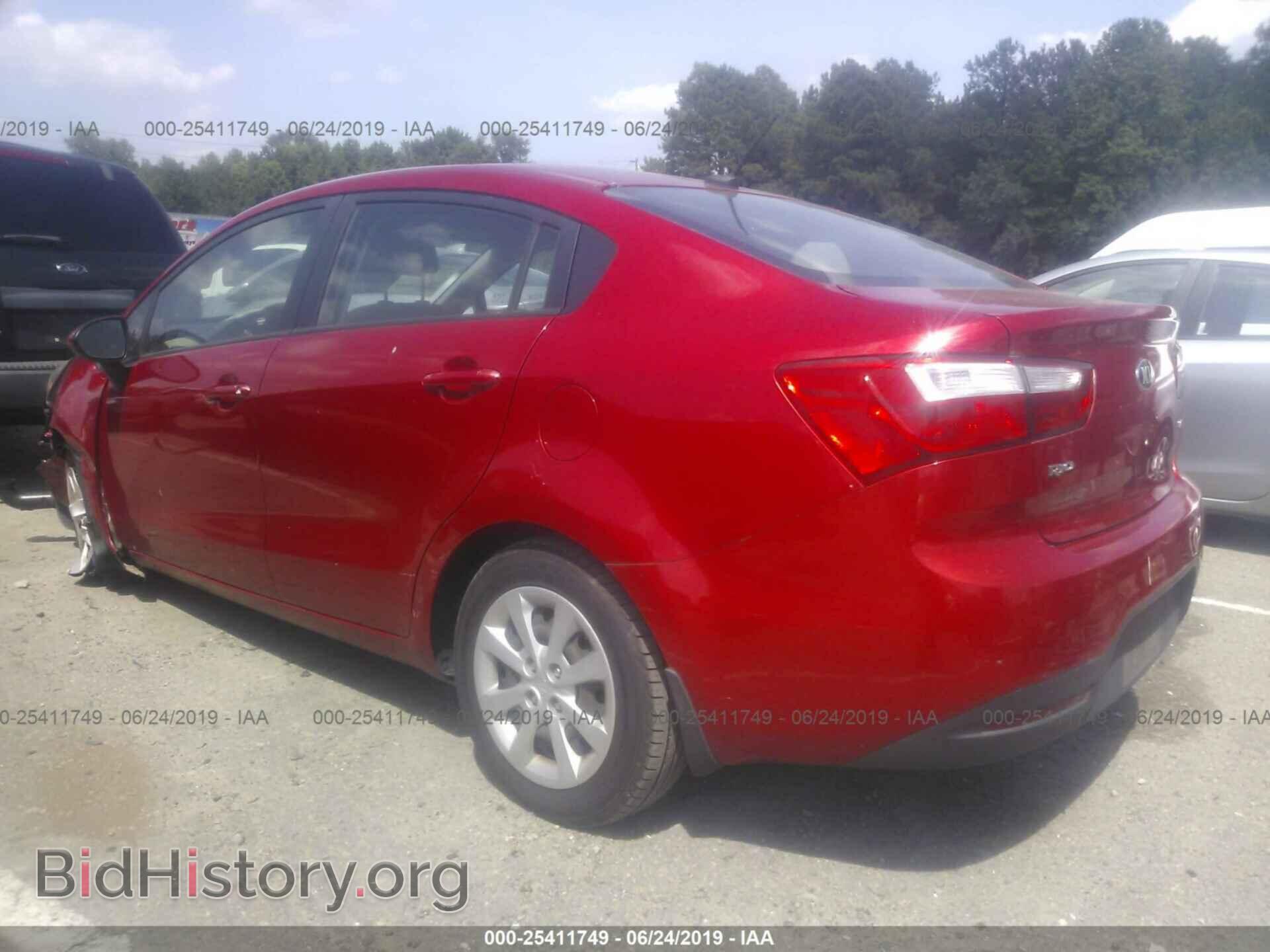 2013 KIA RIO - VIN: KNADM4A39D6295797 - Фото 3