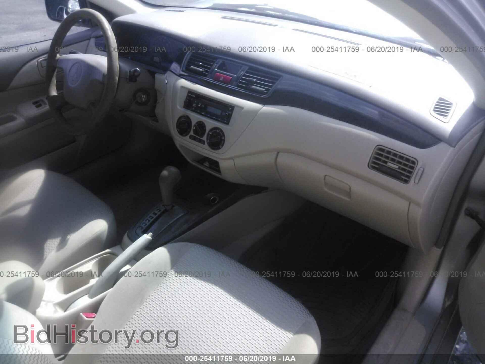 2002 MITSUBISHI LANCER - VIN: JA3AJ26E02U002857 - Photo 5