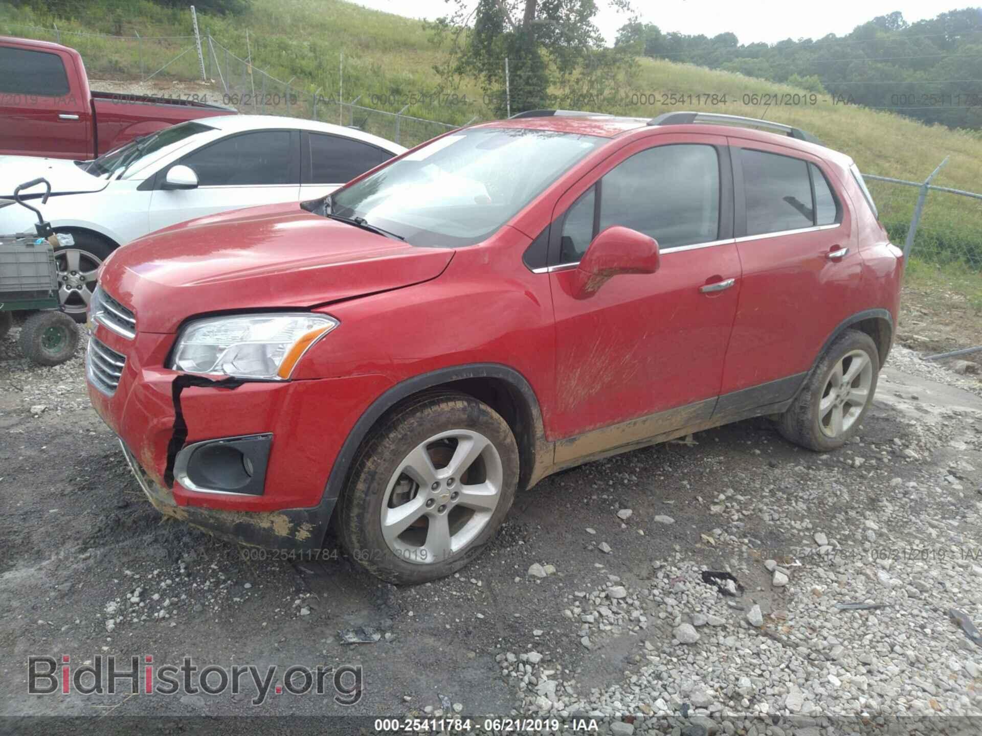 2015 CHEVROLET TRAX - VIN: KL7CJTSB3FB212752 - Фото 2