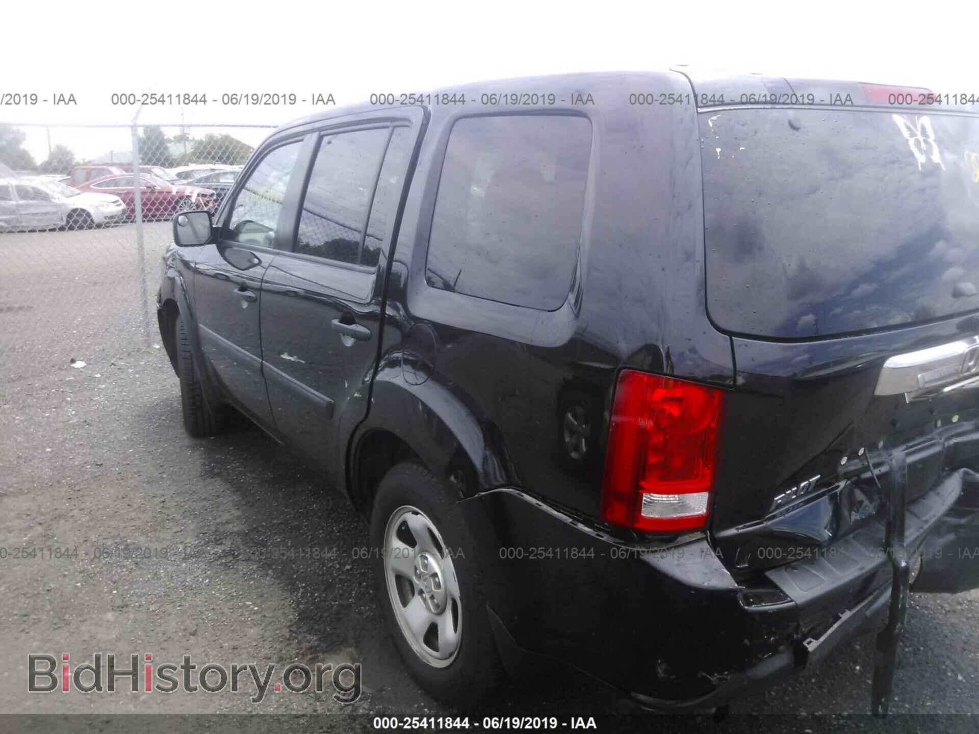 2014 HONDA PILOT - VIN: 5FNYF4H26EB024410 - Фото 3