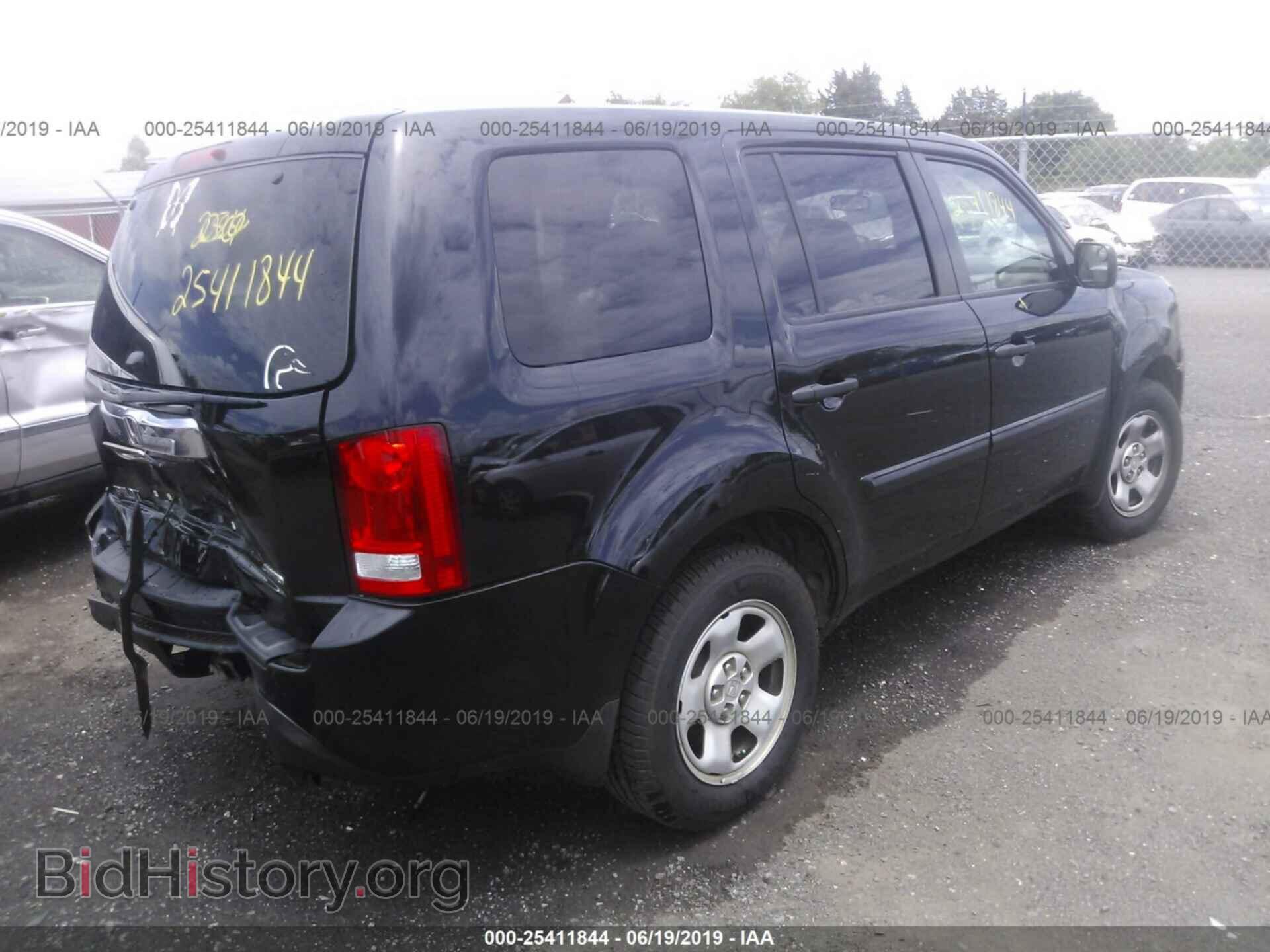 2014 HONDA PILOT - VIN: 5FNYF4H26EB024410 - Фото 4