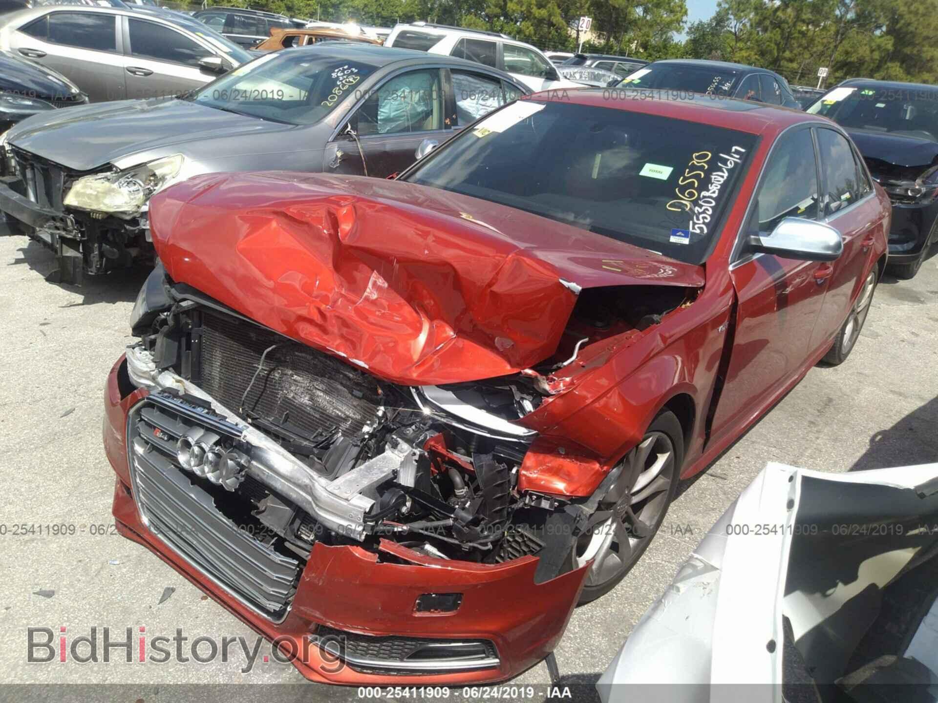 2015 AUDI S4 - VIN: WAUBGBFL9FA065530 - Фото 2