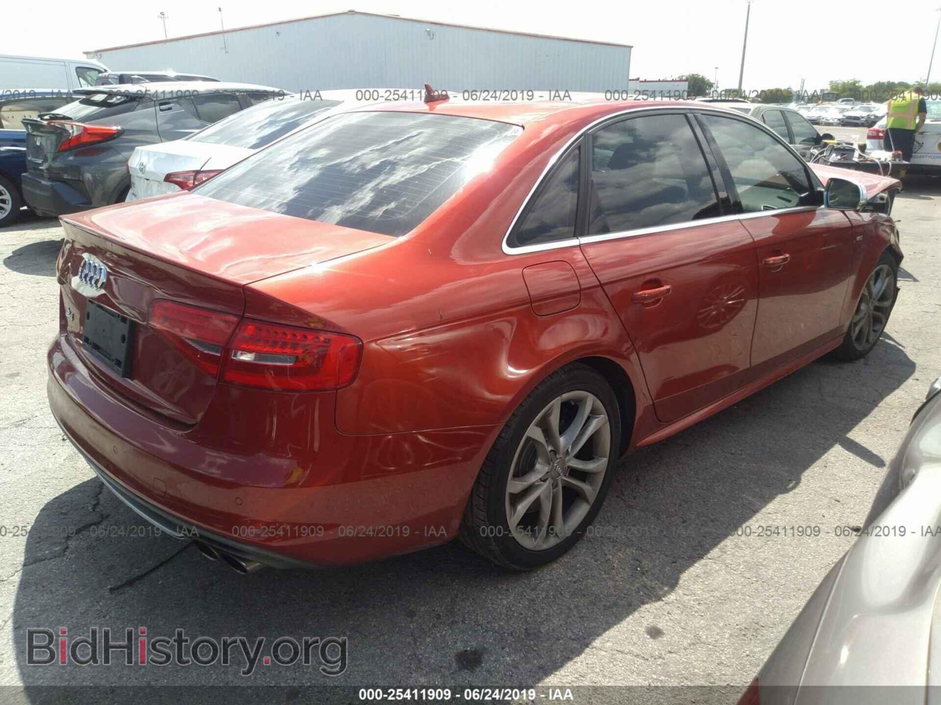2015 AUDI S4 - VIN: WAUBGBFL9FA065530 - Фото 4
