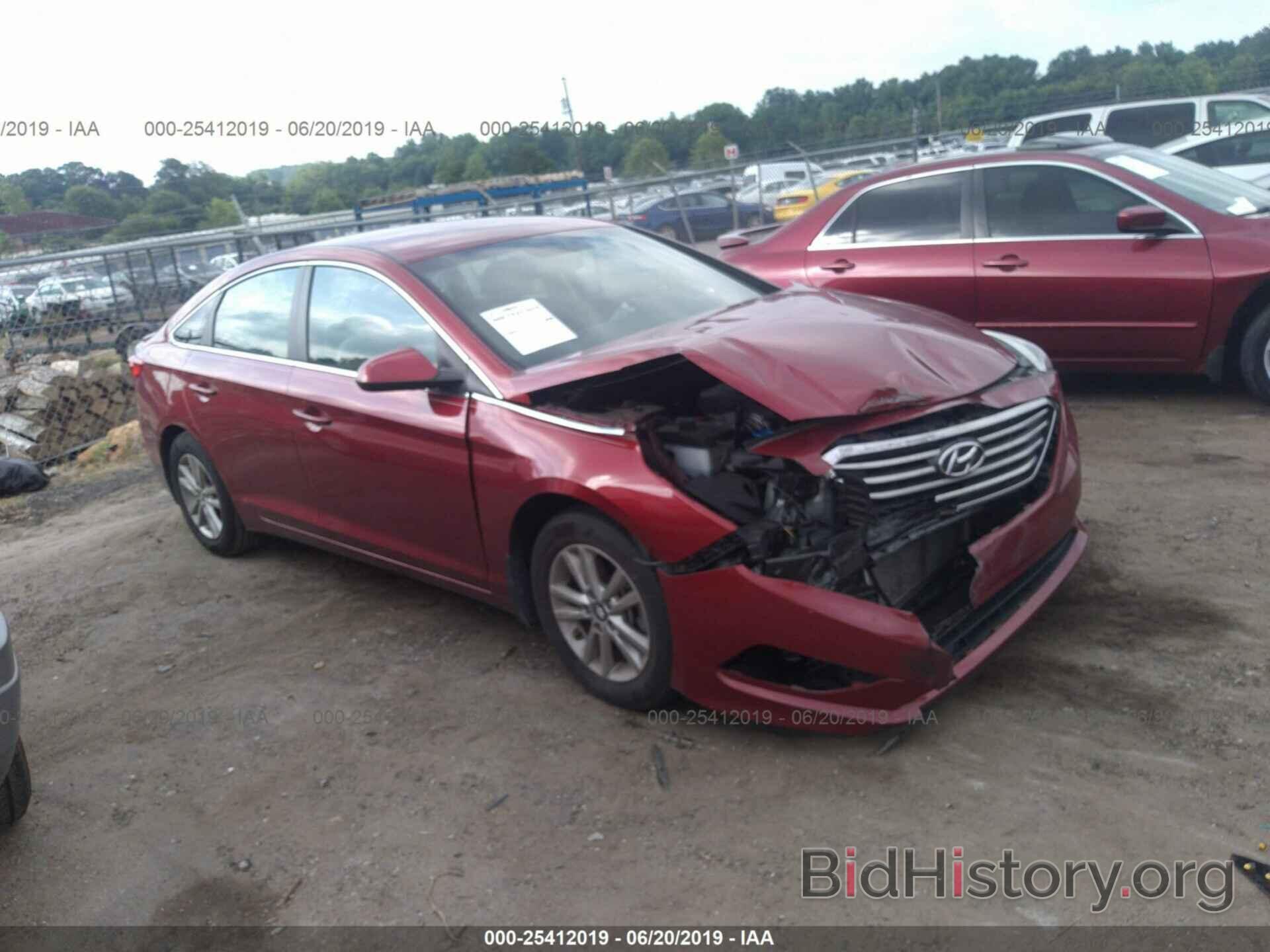 Photo 5NPE24AF2FH037900 - HYUNDAI SONATA 2015