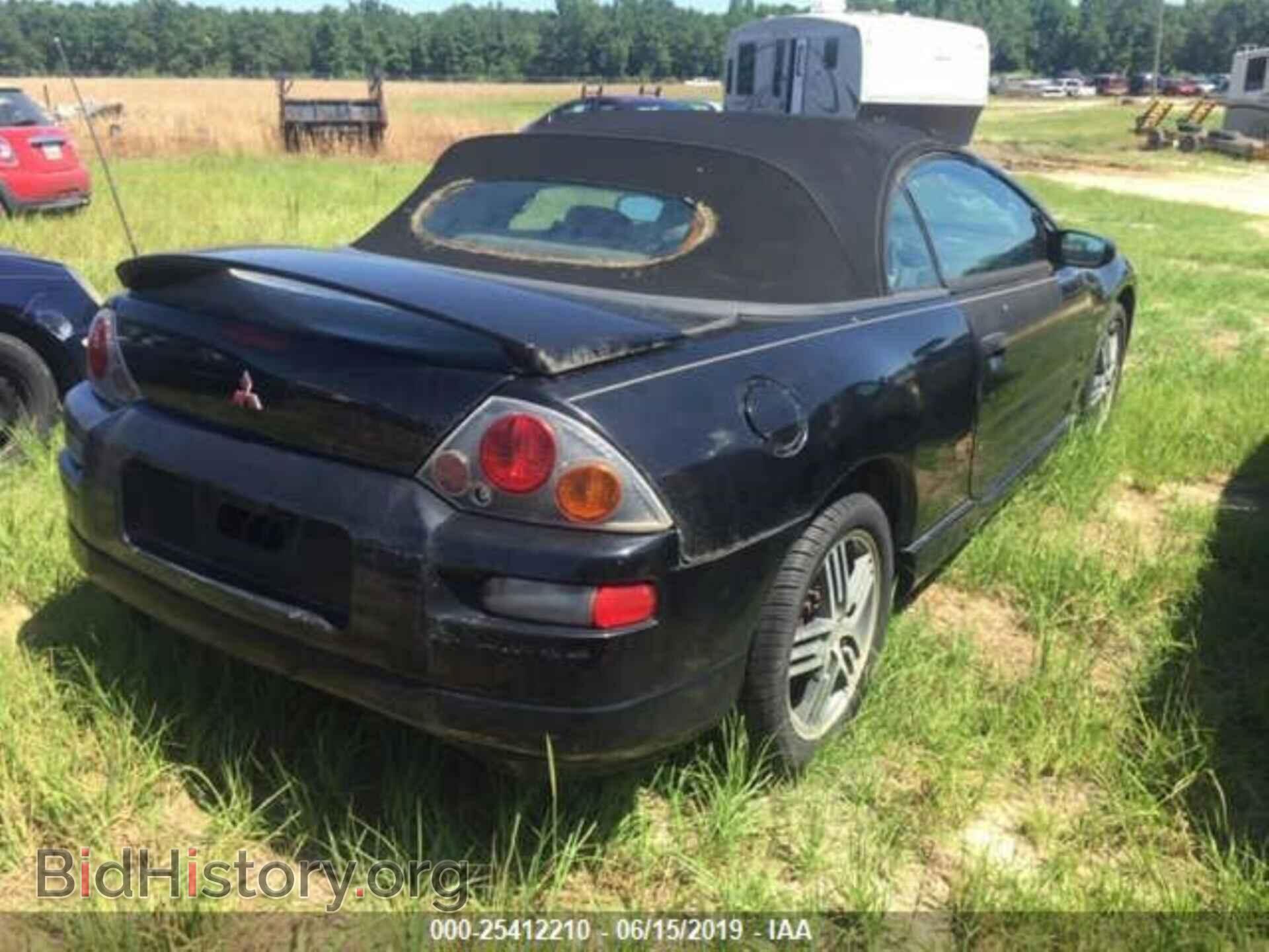 2003 MITSUBISHI ECLIPSE - VIN: 4A3AE75H33E007400 - Фото 4