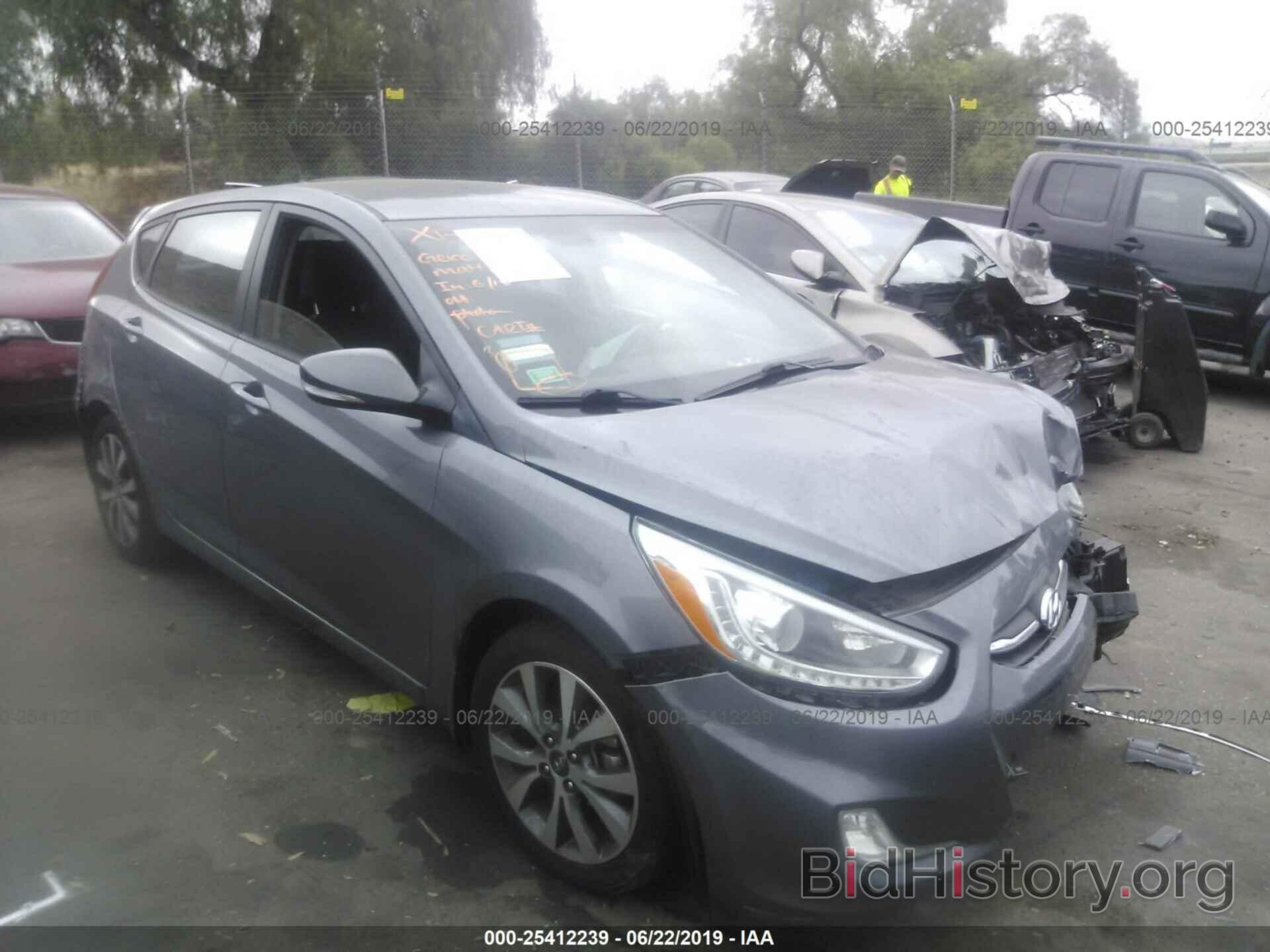 Photo KMHCU5AE6GU264959 - HYUNDAI ACCENT 2016