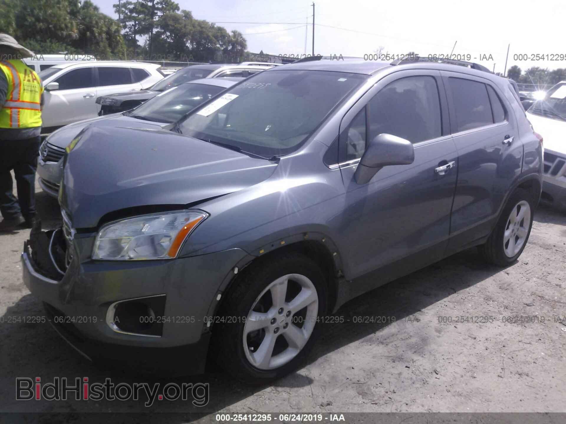 2015 CHEVROLET TRAX - VIN: KL7CJNSB9FB191840 - Фото 2