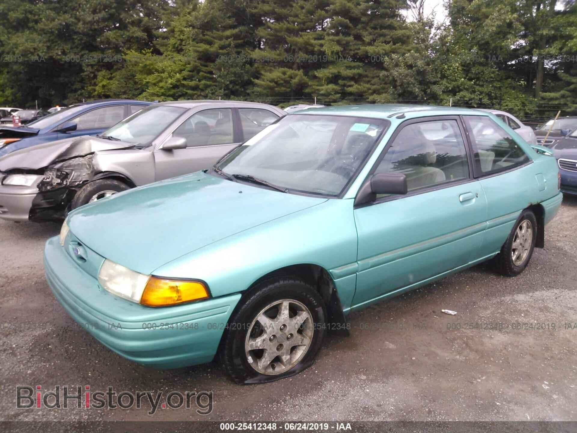 1996 FORD ESCORT - VIN: 3FASP11J0TR126340 - Фото 2