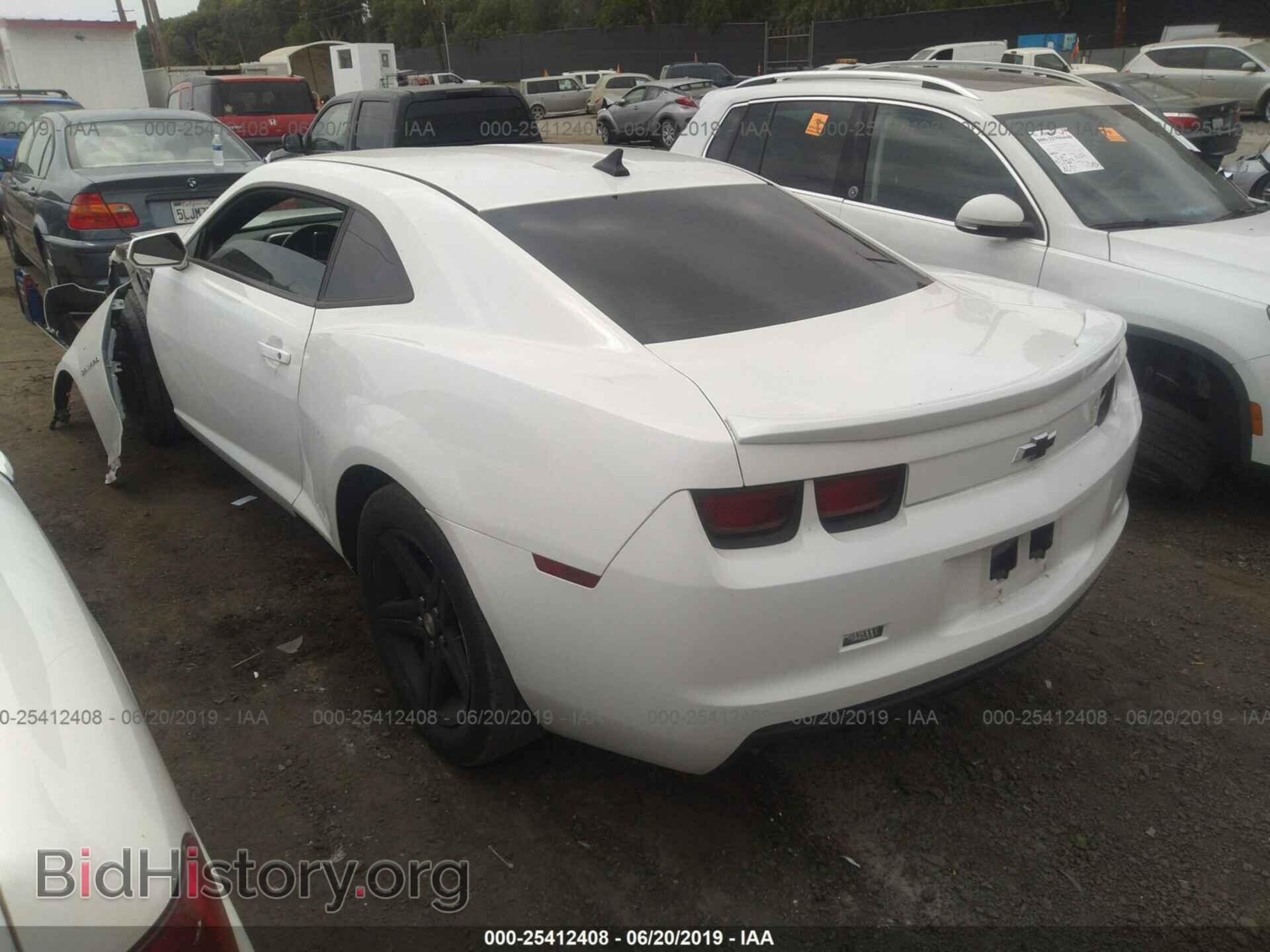 2012 CHEVROLET CAMARO - VIN: 2G1FB1E37C9196275 - Фото 3
