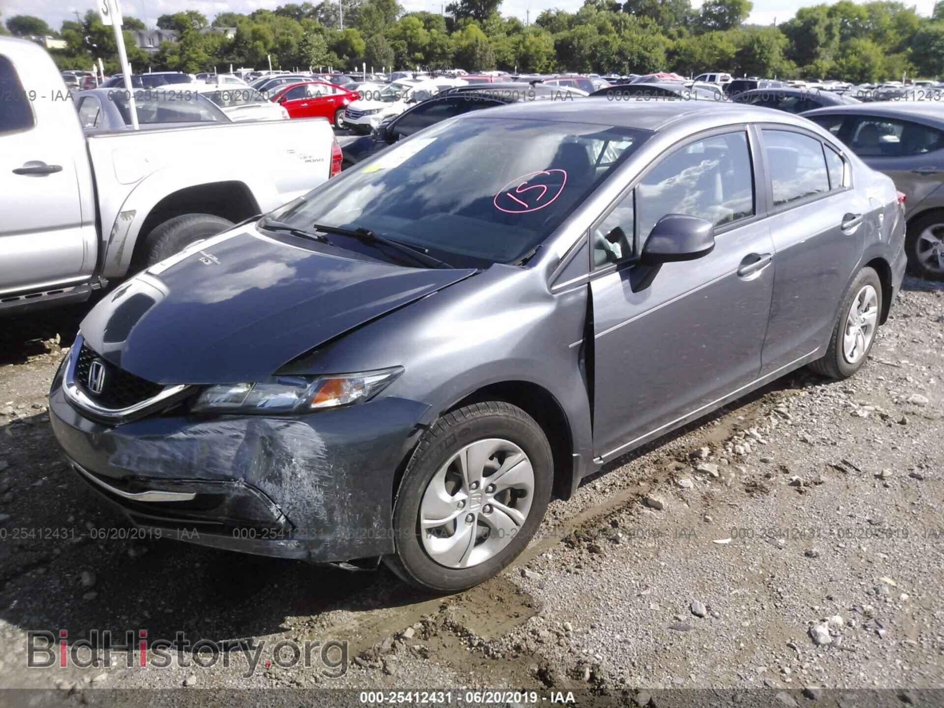 2013 HONDA CIVIC - VIN: 19XFB2F59DE082276 - Фото 2