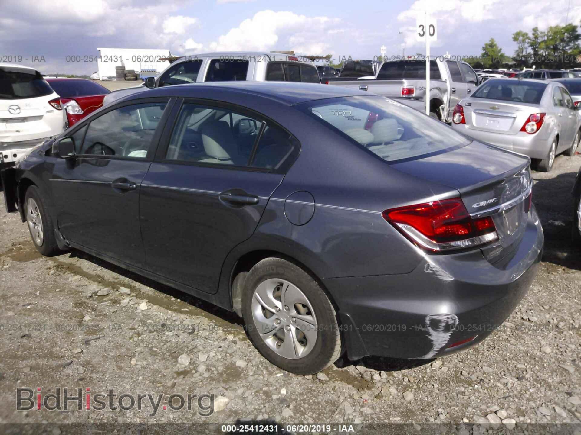 2013 HONDA CIVIC - VIN: 19XFB2F59DE082276 - Фото 3