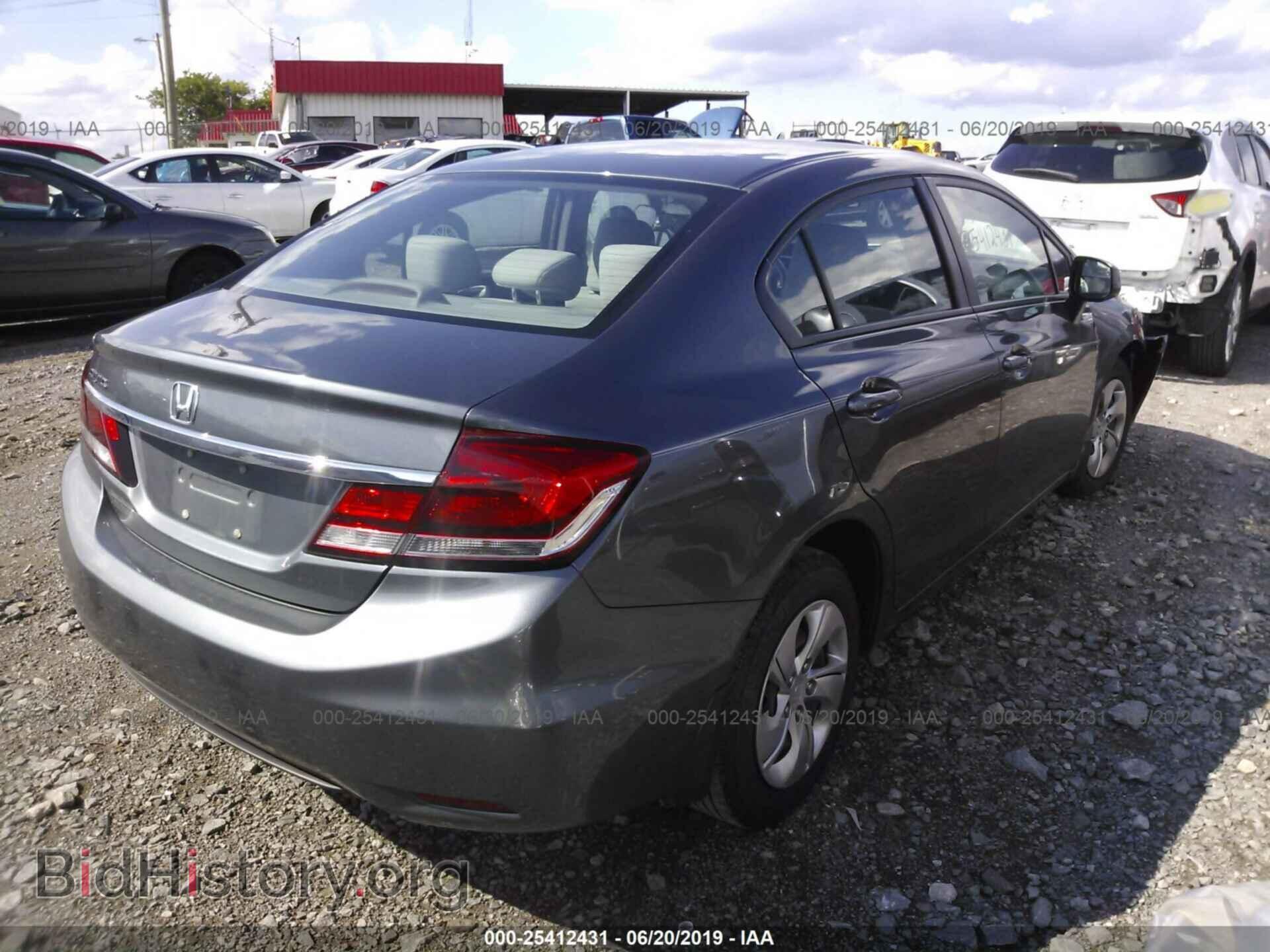 2013 HONDA CIVIC - VIN: 19XFB2F59DE082276 - Фото 4