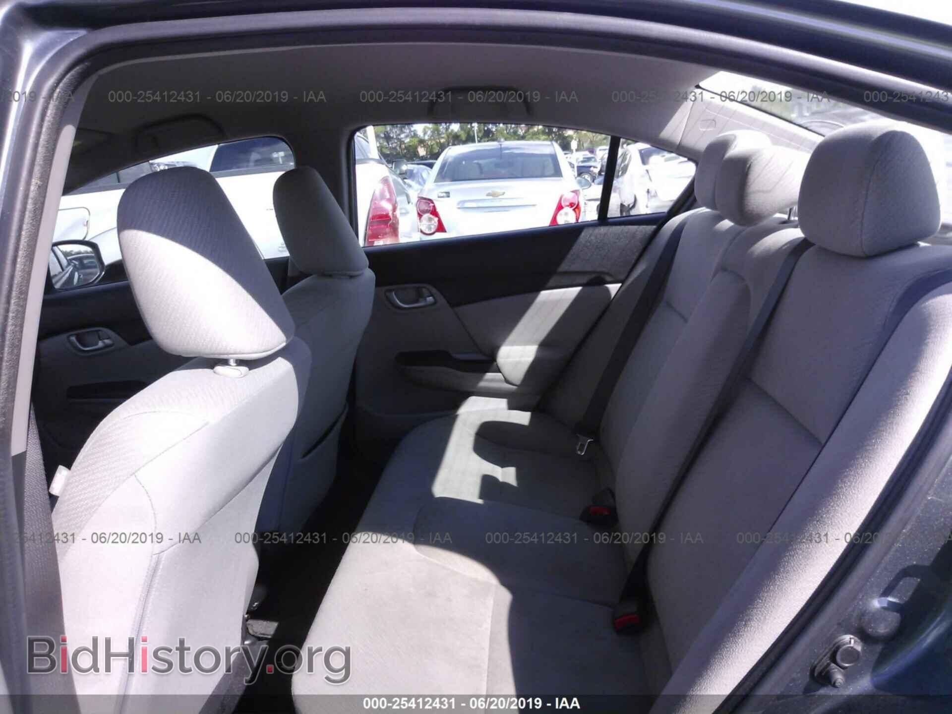 2013 HONDA CIVIC - VIN: 19XFB2F59DE082276 - Фото 8