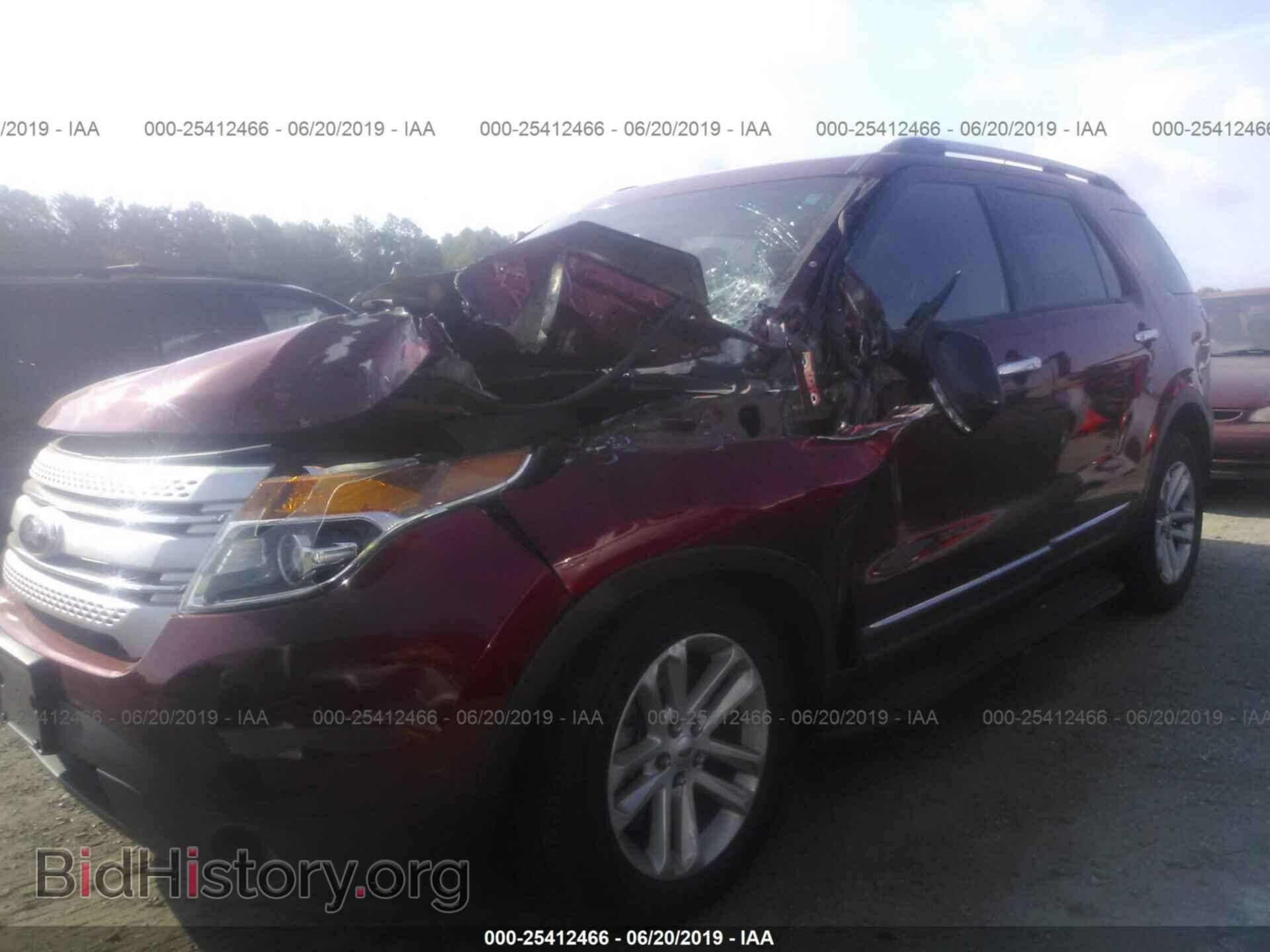 2014 FORD EXPLORER - VIN: 1FM5K8D83EGC45495 - Фото 2