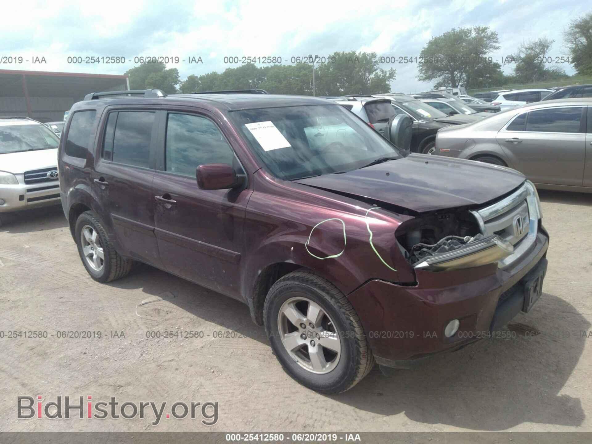 Фотография 5FNYF48659B034192 - HONDA PILOT 2009
