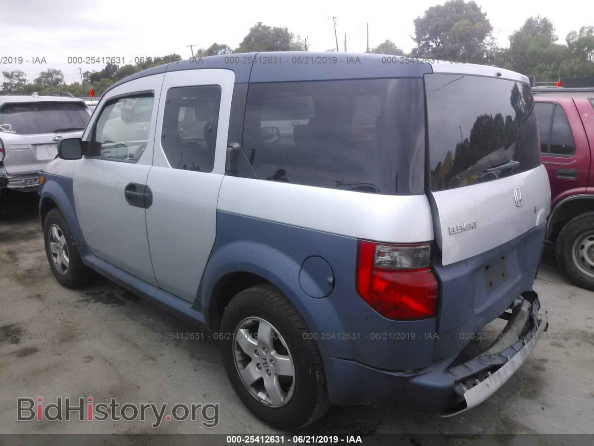 2005 HONDA ELEMENT - VIN: 5J6YH18645L004286 - Фото 3