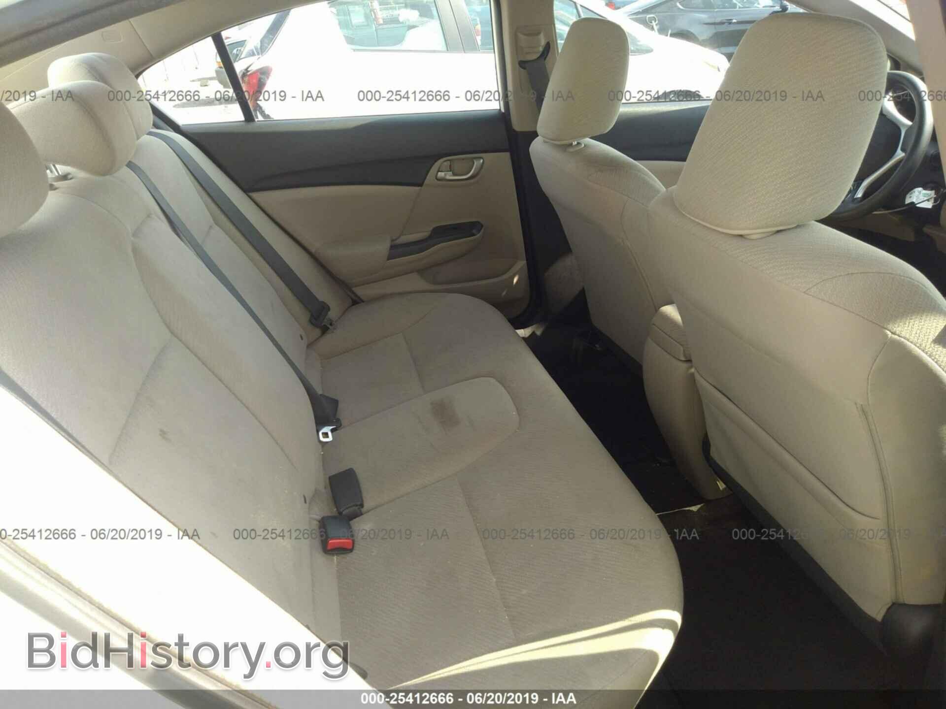 2013 HONDA CIVIC - VIN: 19XFB2F59DE082956 - Фото 8