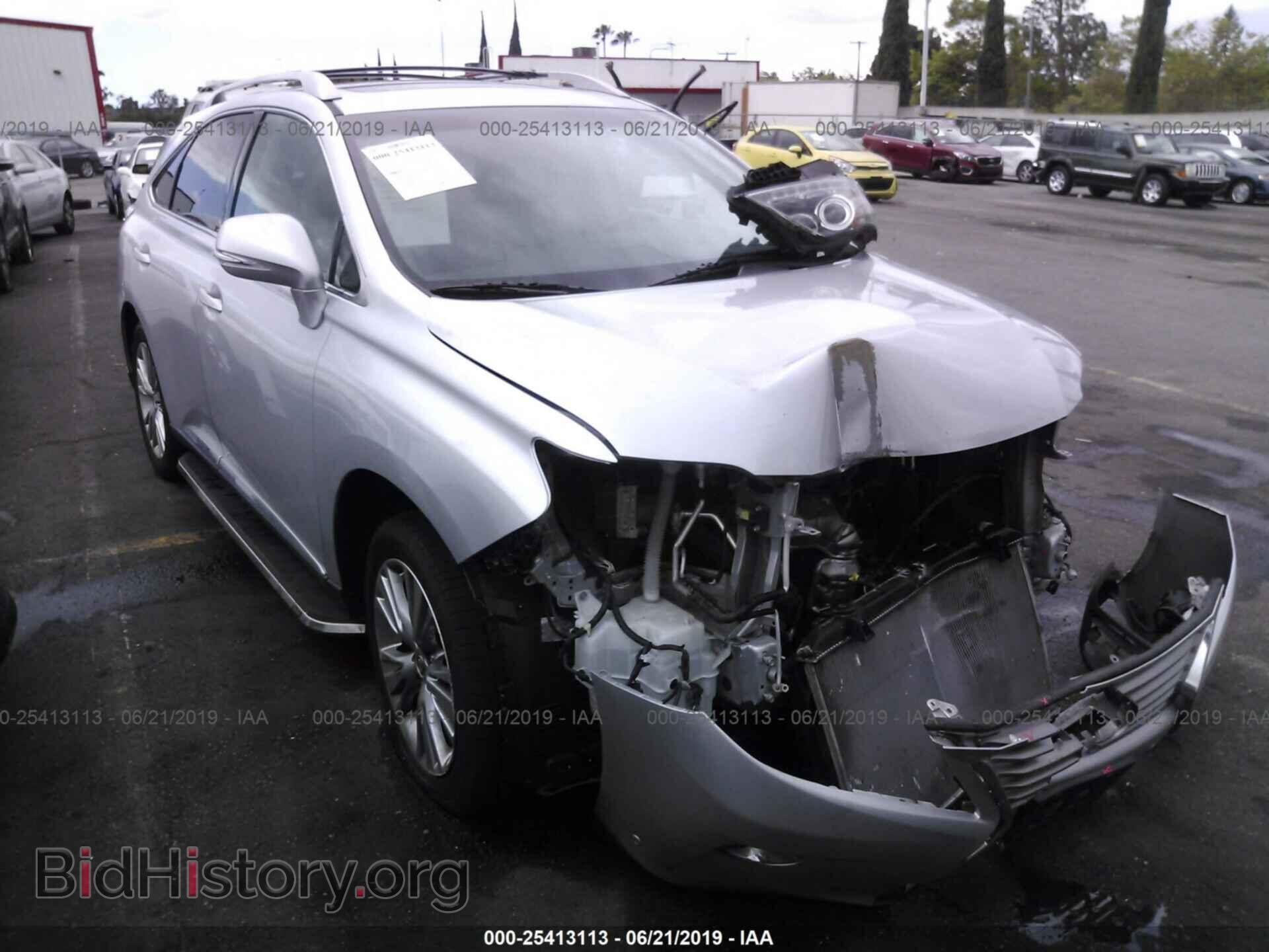 Photo 2T2ZK1BA3DC096145 - LEXUS RX 2013