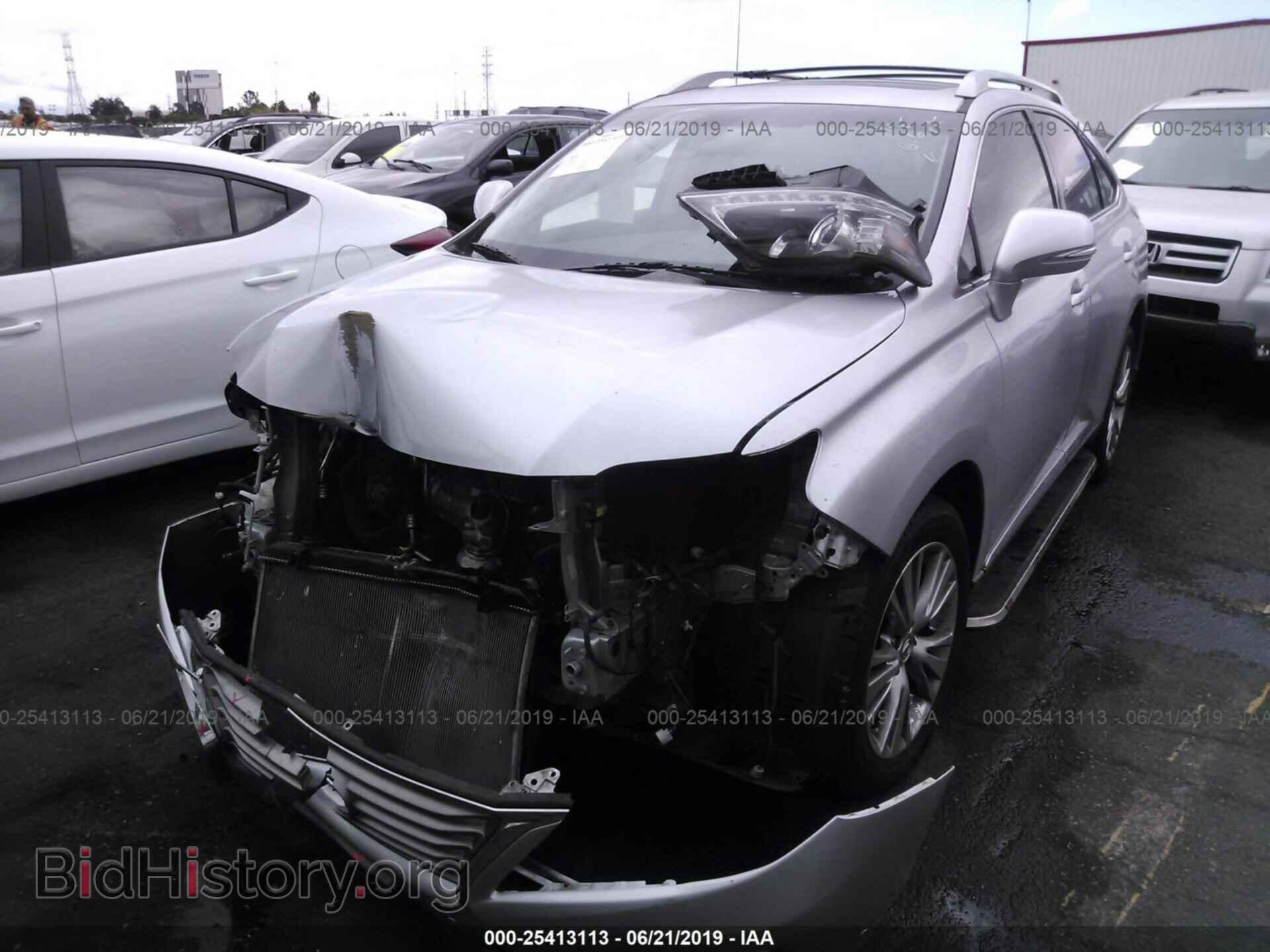 2013 LEXUS RX - VIN: 2T2ZK1BA3DC096145 - Фото 2