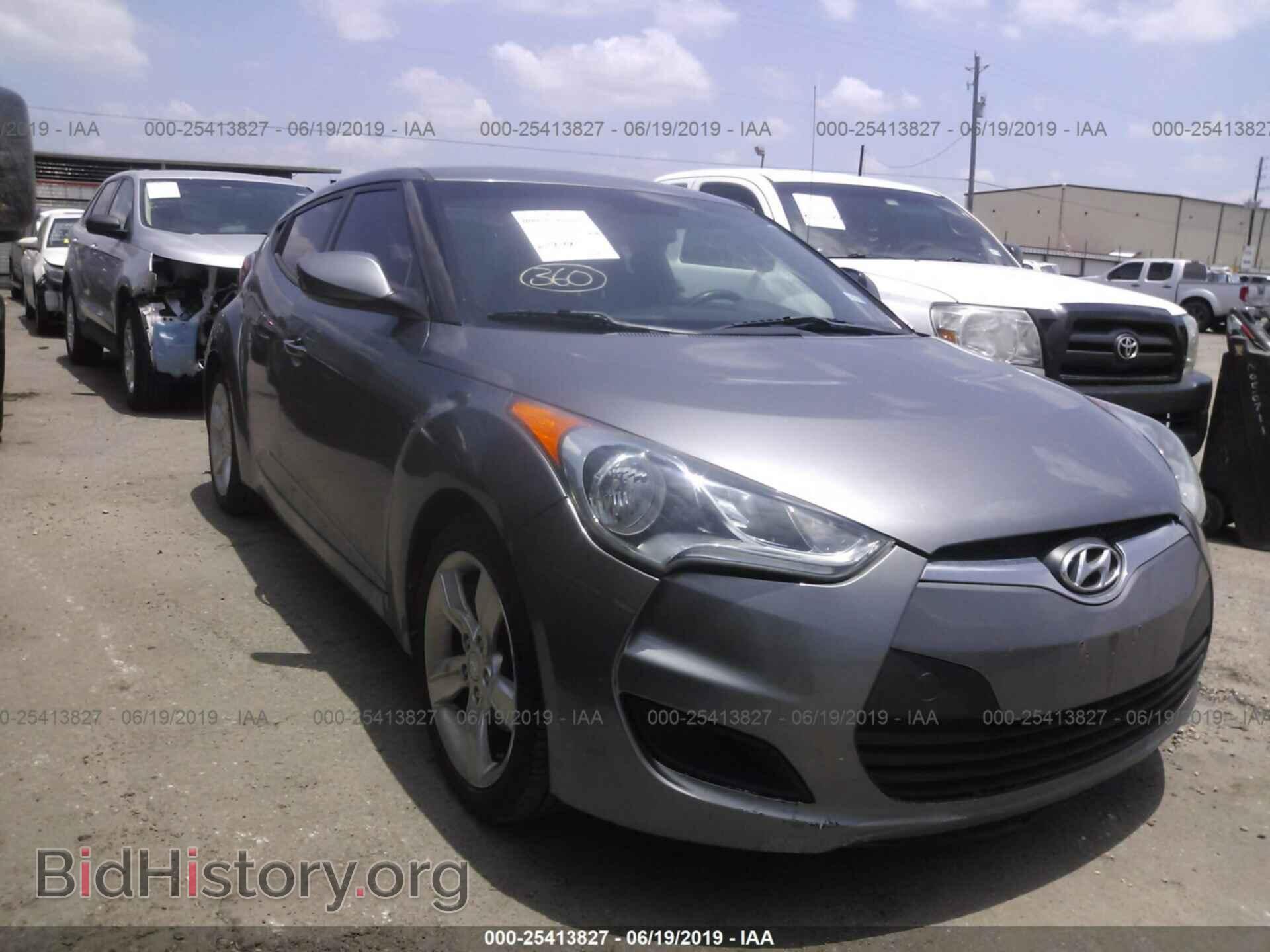 Photo KMHTC6AD5CU080154 - HYUNDAI VELOSTER 2012