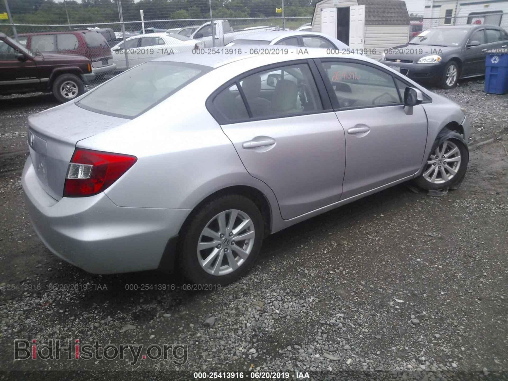 2012 HONDA CIVIC - VIN: 19XFB2F89CE303688 - Фото 4