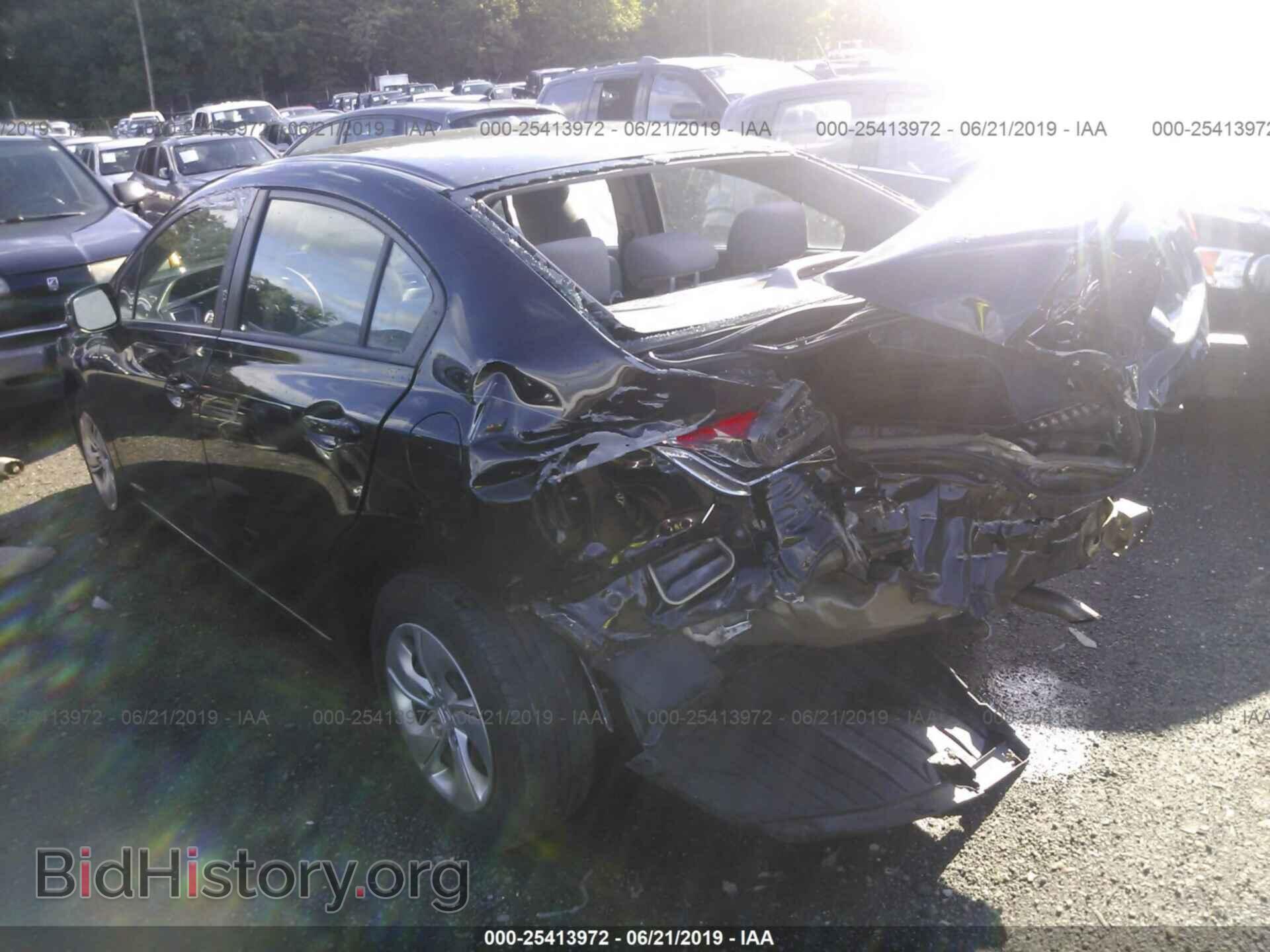 2013 HONDA CIVIC - VIN: 2HGFB2F53DH575442 - Фото 3