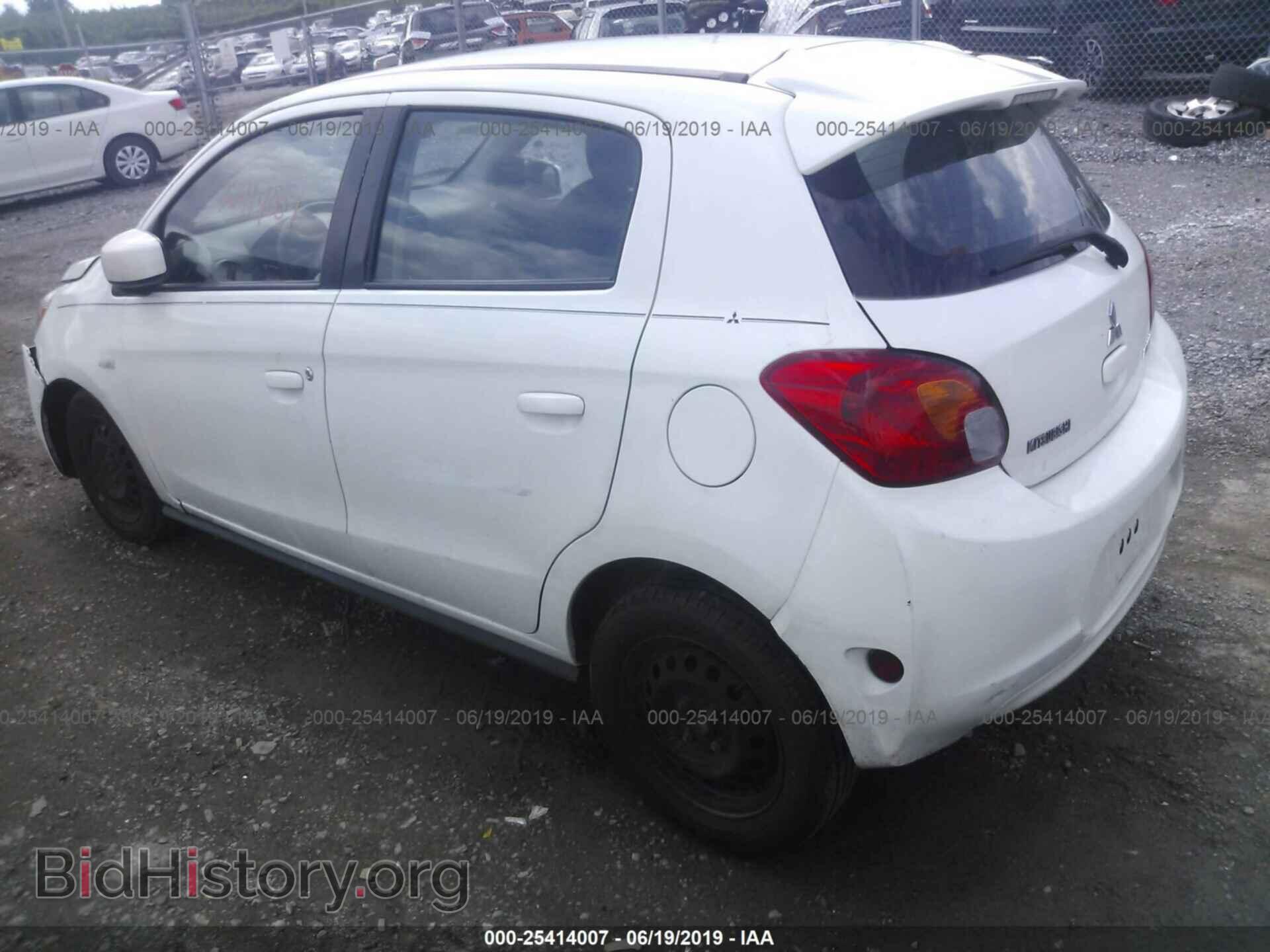 2014 MITSUBISHI MIRAGE - VIN: ML32A3HJ8EH007262 - Фото 3