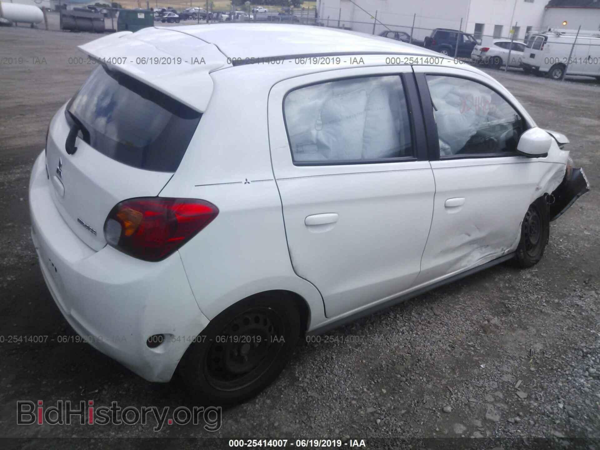 2014 MITSUBISHI MIRAGE - VIN: ML32A3HJ8EH007262 - Фото 4