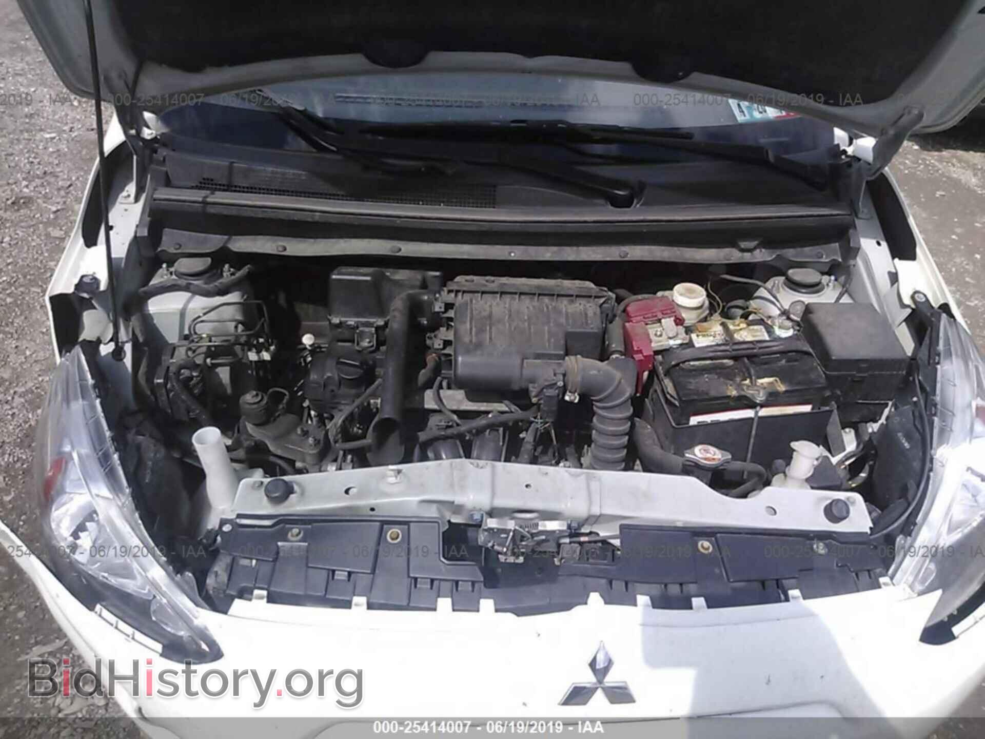 2014 MITSUBISHI MIRAGE - VIN: ML32A3HJ8EH007262 - Фото 10