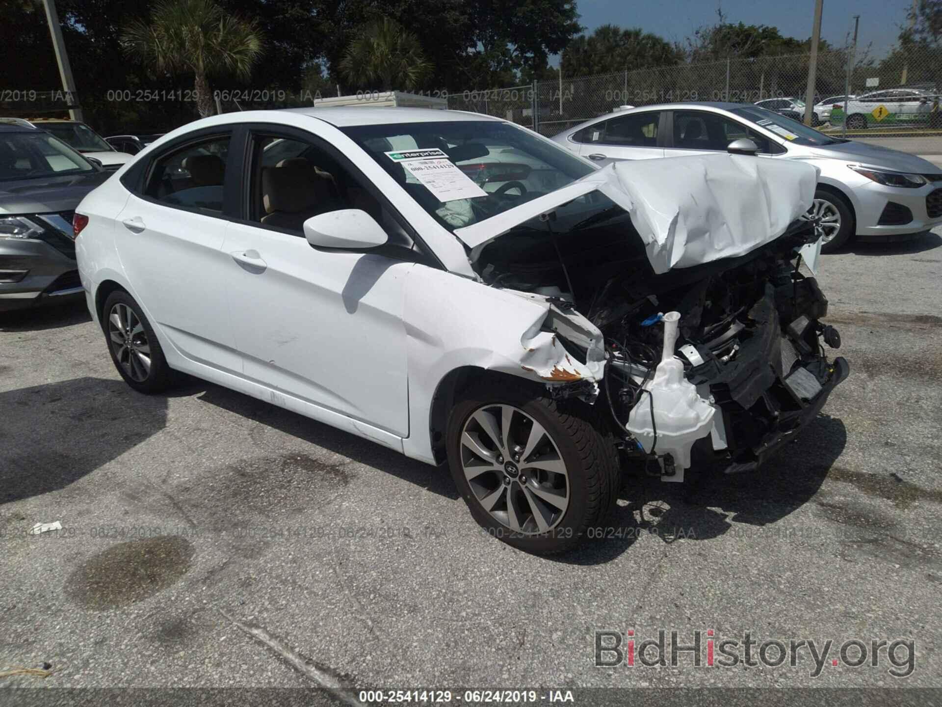 Photo KMHCT4AE2HU348727 - HYUNDAI ACCENT 2017